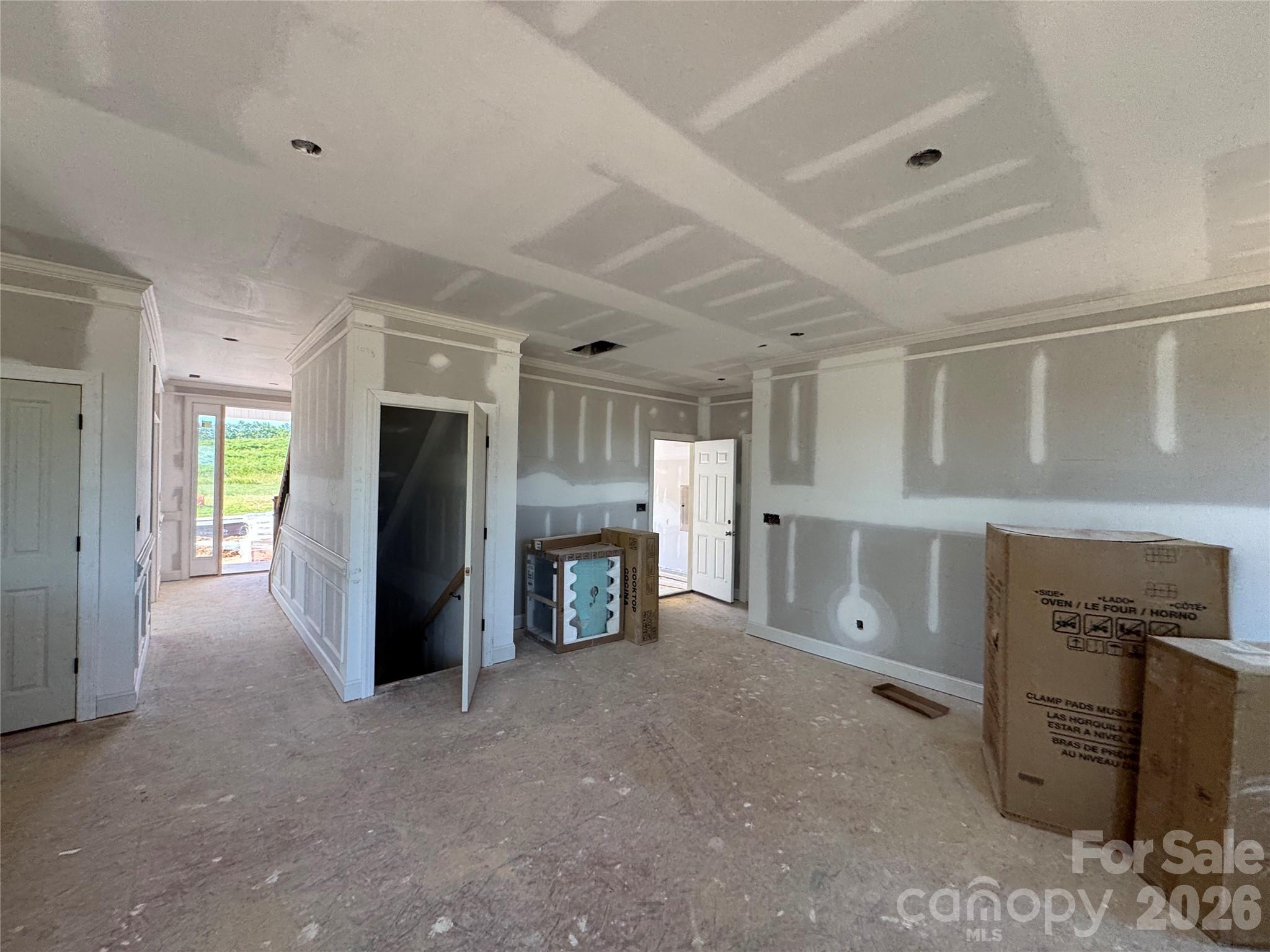 Homesite 318 construction progress - 1406 Ardmore Drive, Sherrills Ford