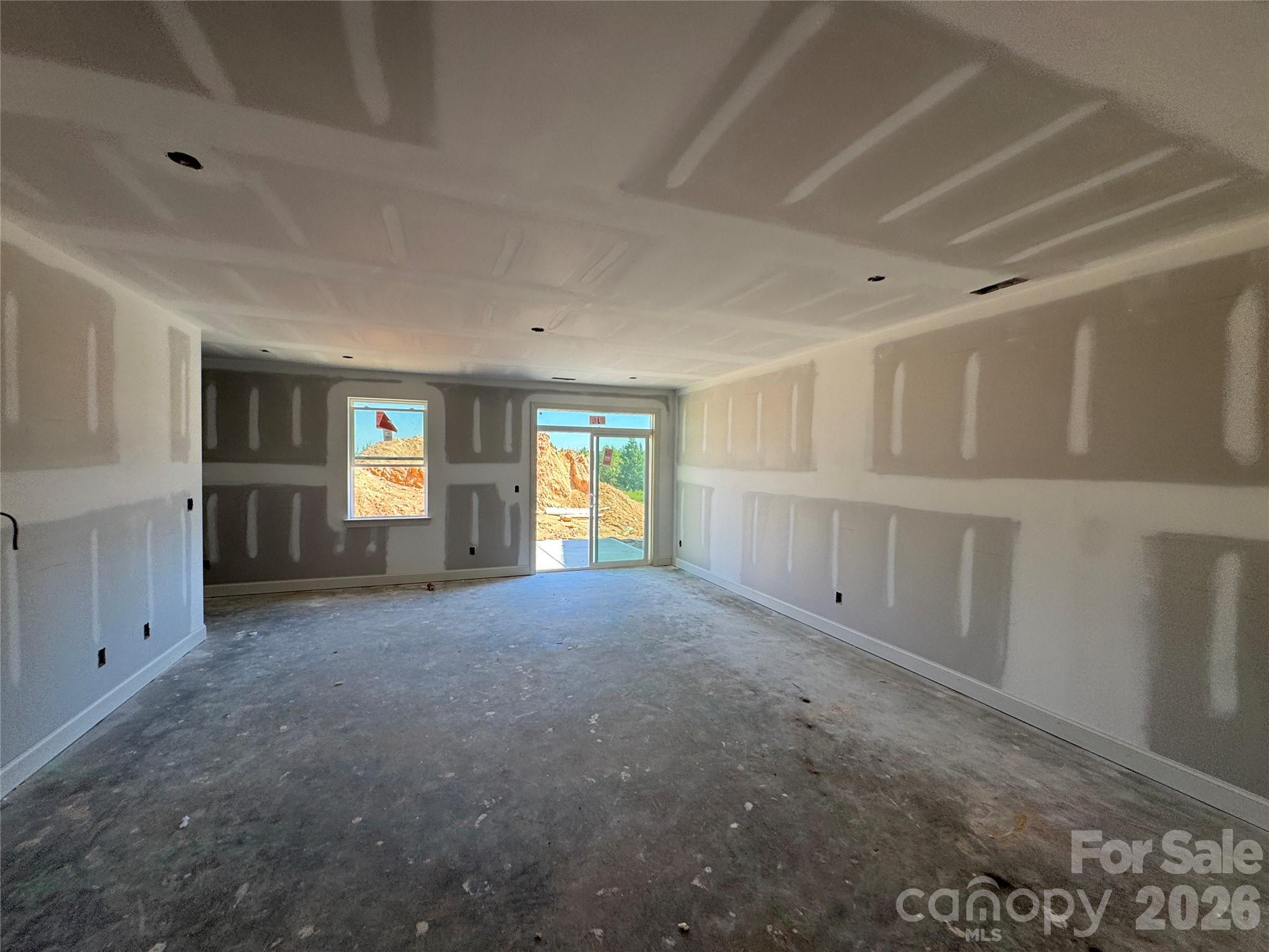 Homesite 318 construction progress - 1406 Ardmore Drive, Sherrills Ford