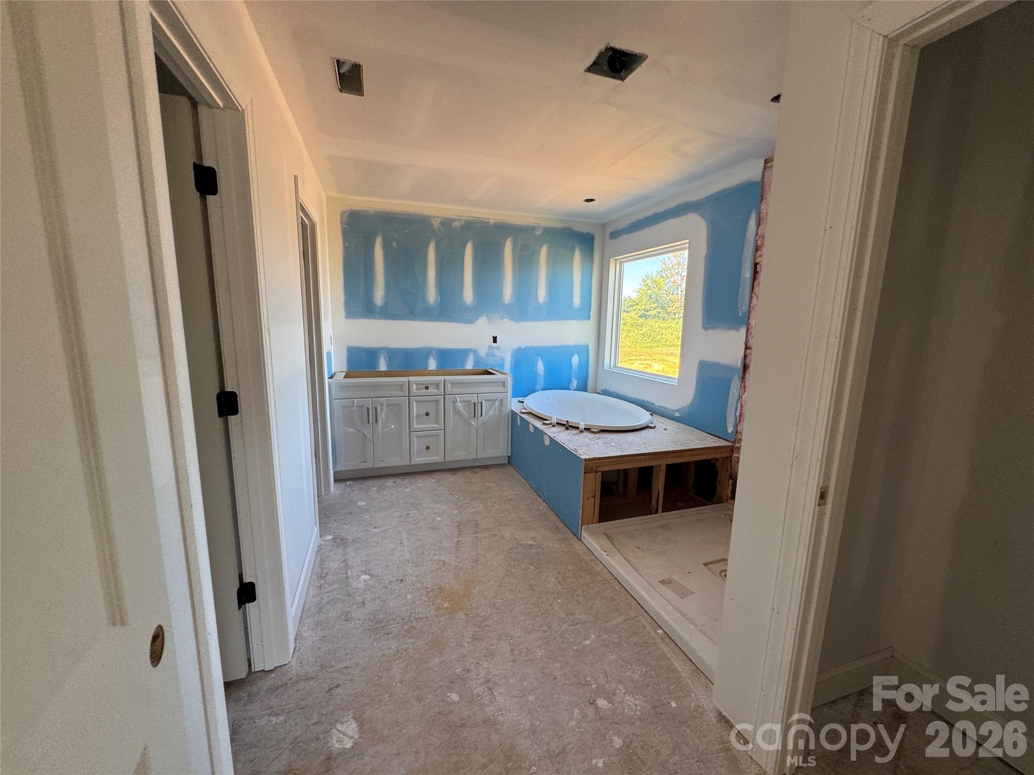 Homesite 318 construction progress - 1406 Ardmore Drive, Sherrills Ford