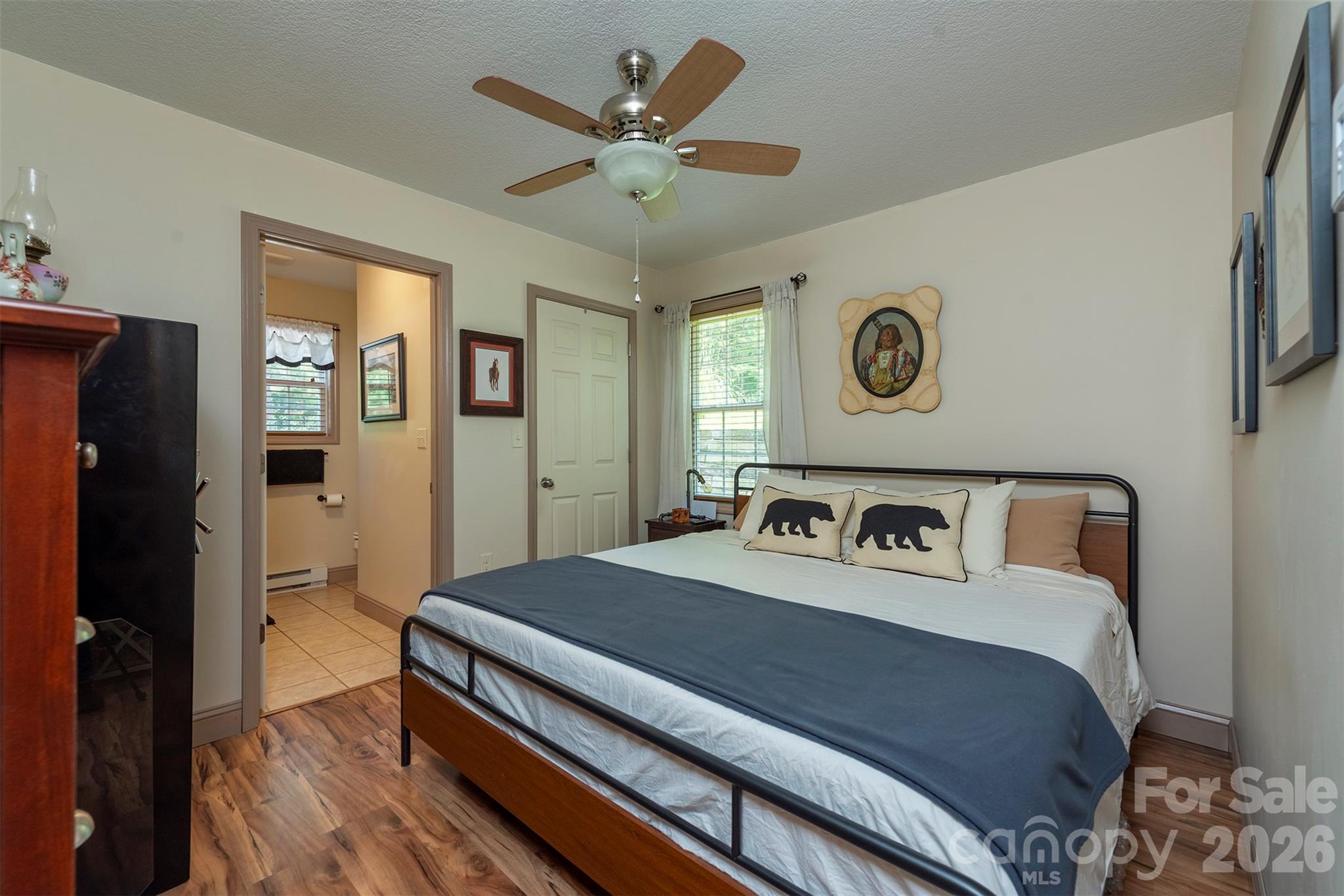 Primary Bedroom with Full Bathroom - 4895 Hudlow Road, Union Mills