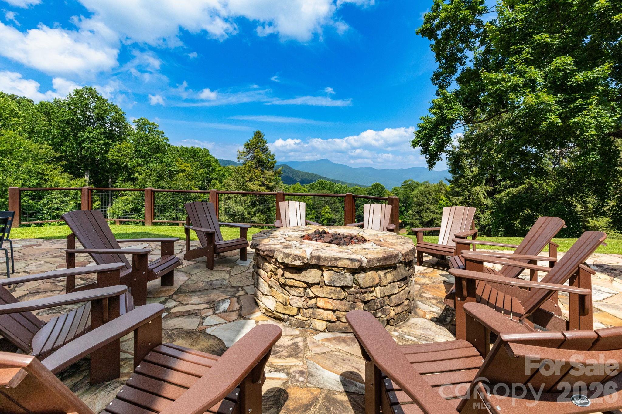 Beautiful mountain views from the clubhouse. - 25 Finlaystone Trace, Waynesville