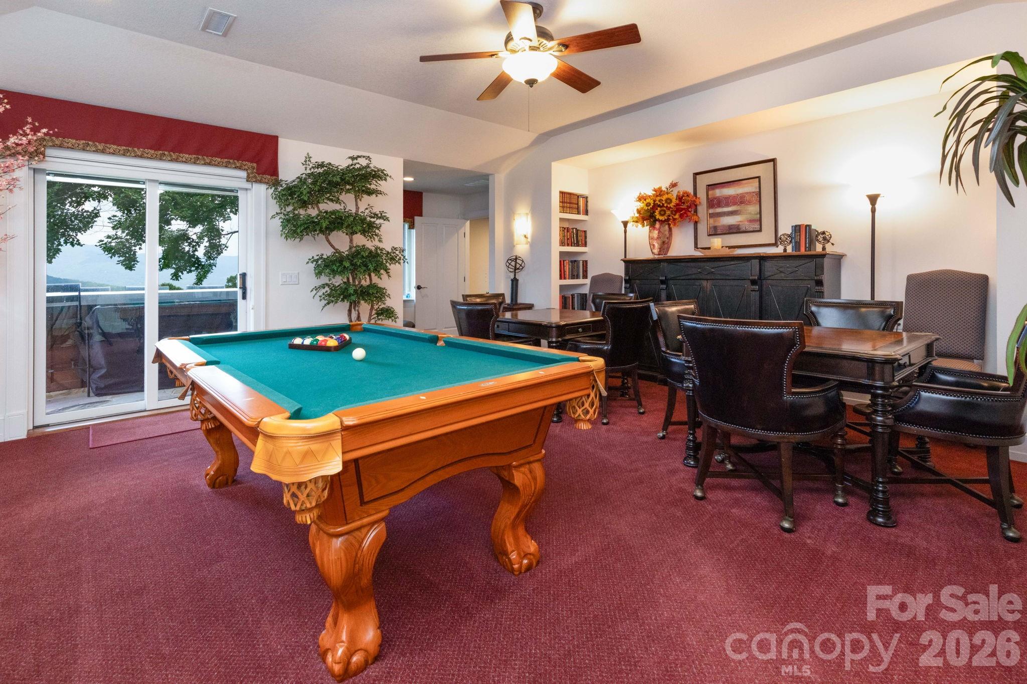 Pool table in the clubhouse. - 25 Finlaystone Trace, Waynesville