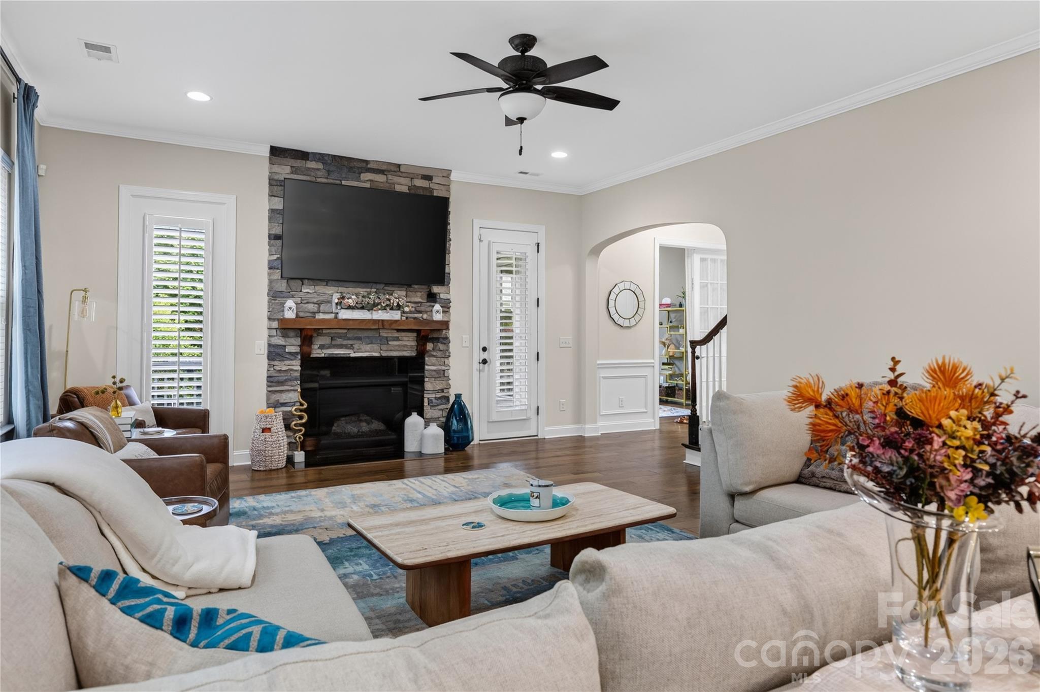Great room - 1402 Smoketree Court, Waxhaw