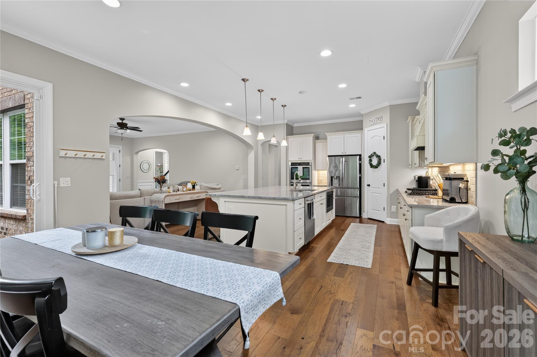 Kitchen/Breakfast area - 1402 Smoketree Court, Waxhaw