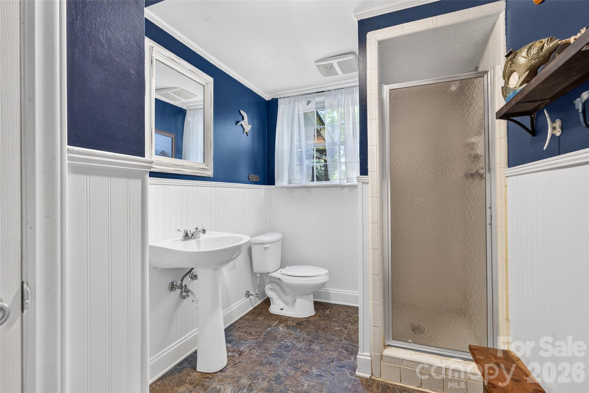 Bathroom in basement - 19916 Floral Lane, Cornelius