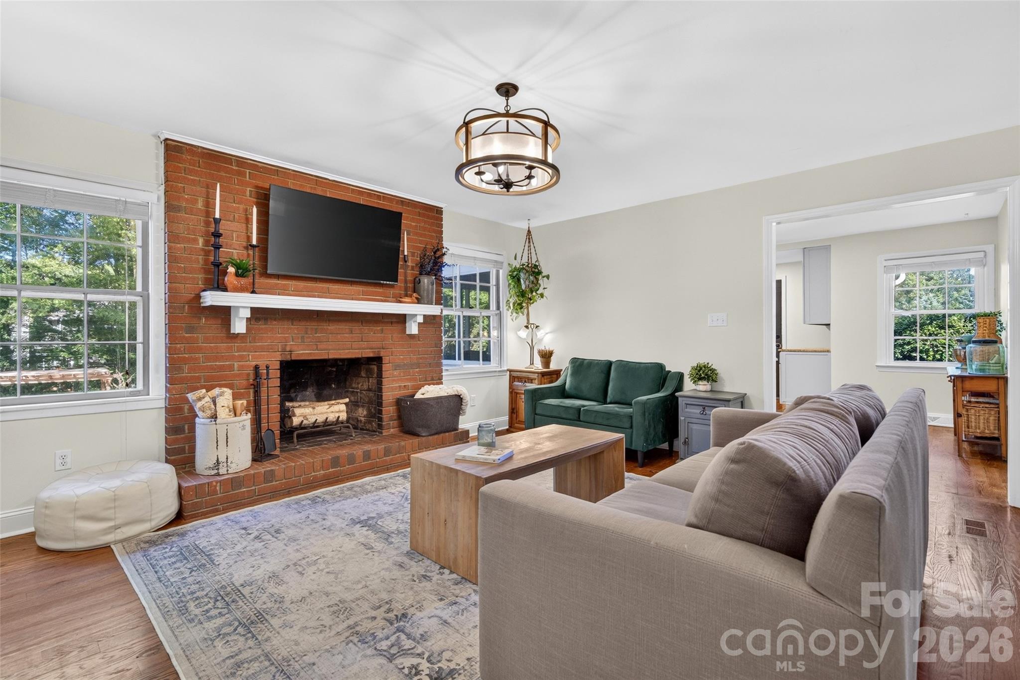 Great room - 19916 Floral Lane, Cornelius