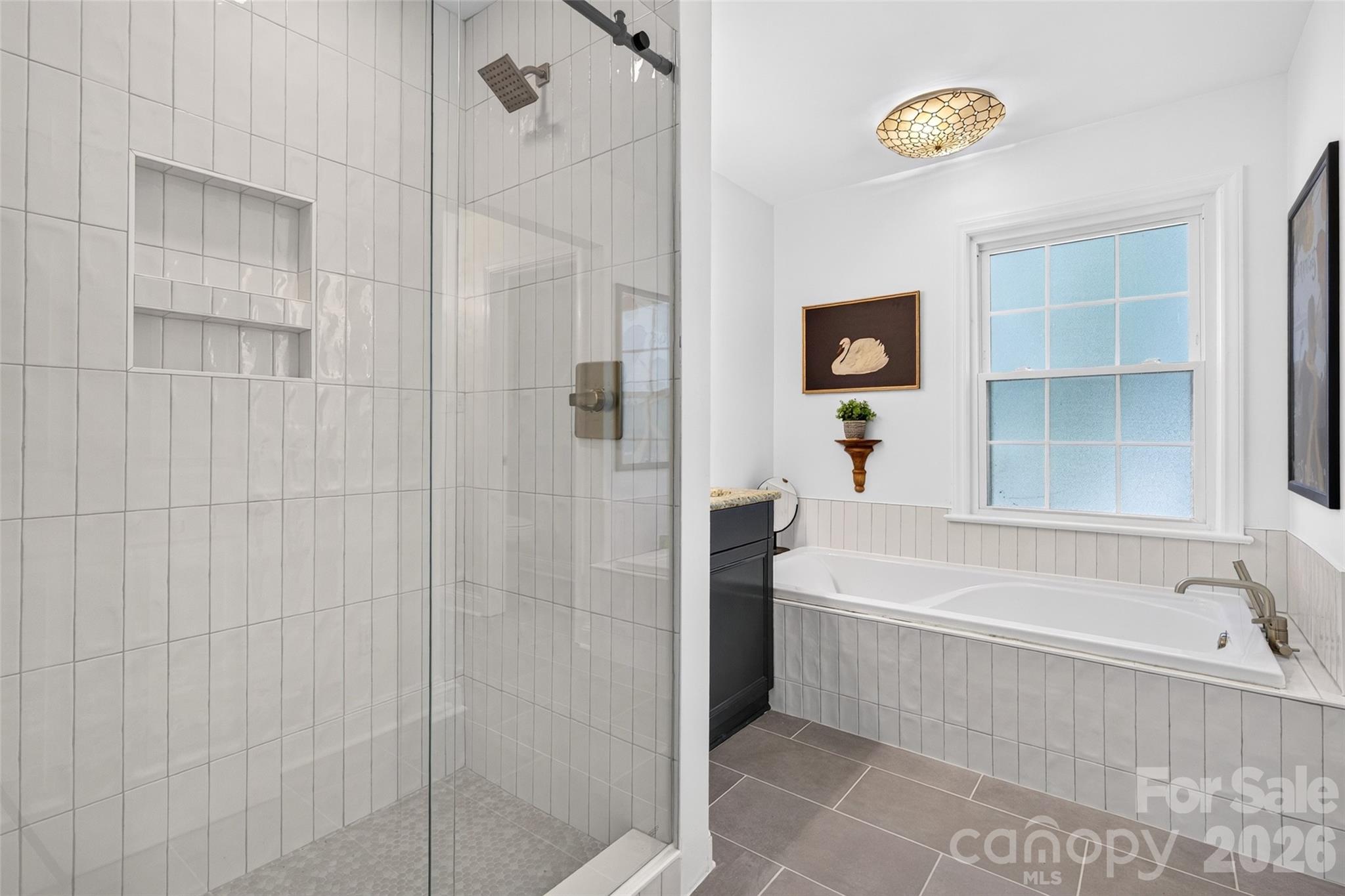 Primary bathroom - 19916 Floral Lane, Cornelius