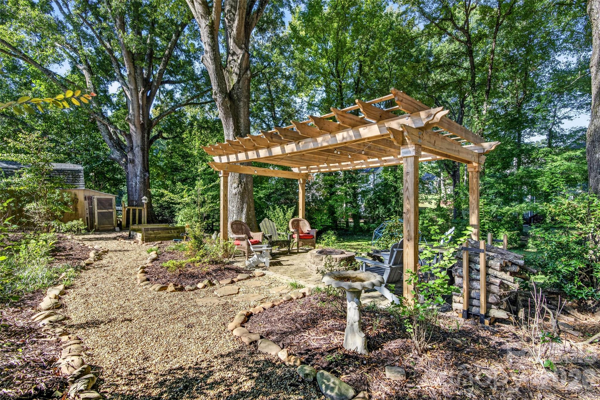 Chicken coop behind Storage building - 19916 Floral Lane, Cornelius