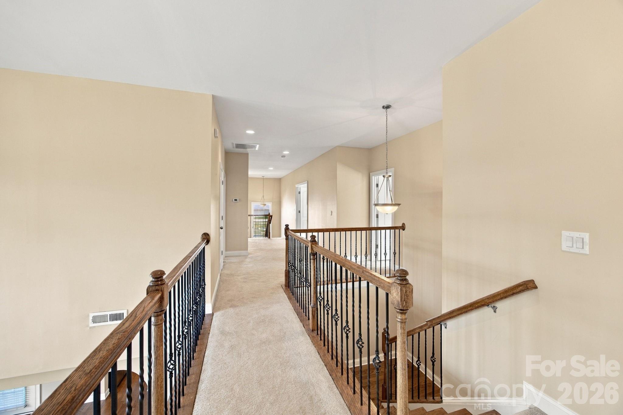 Upstairs Hallway - 146 Northbridge Drive, Mooresville