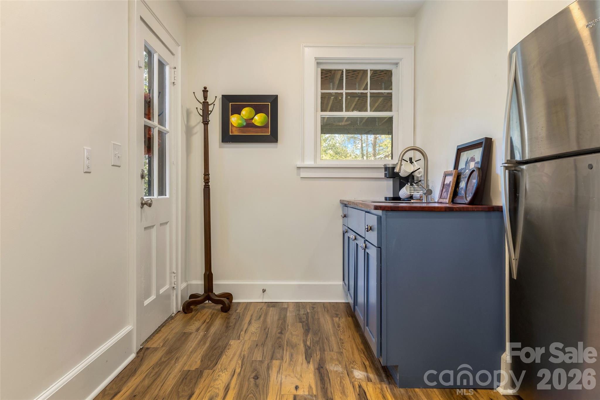 Basement kitchenette, perfect for guests. - 200 Kimberly Avenue, Asheville
