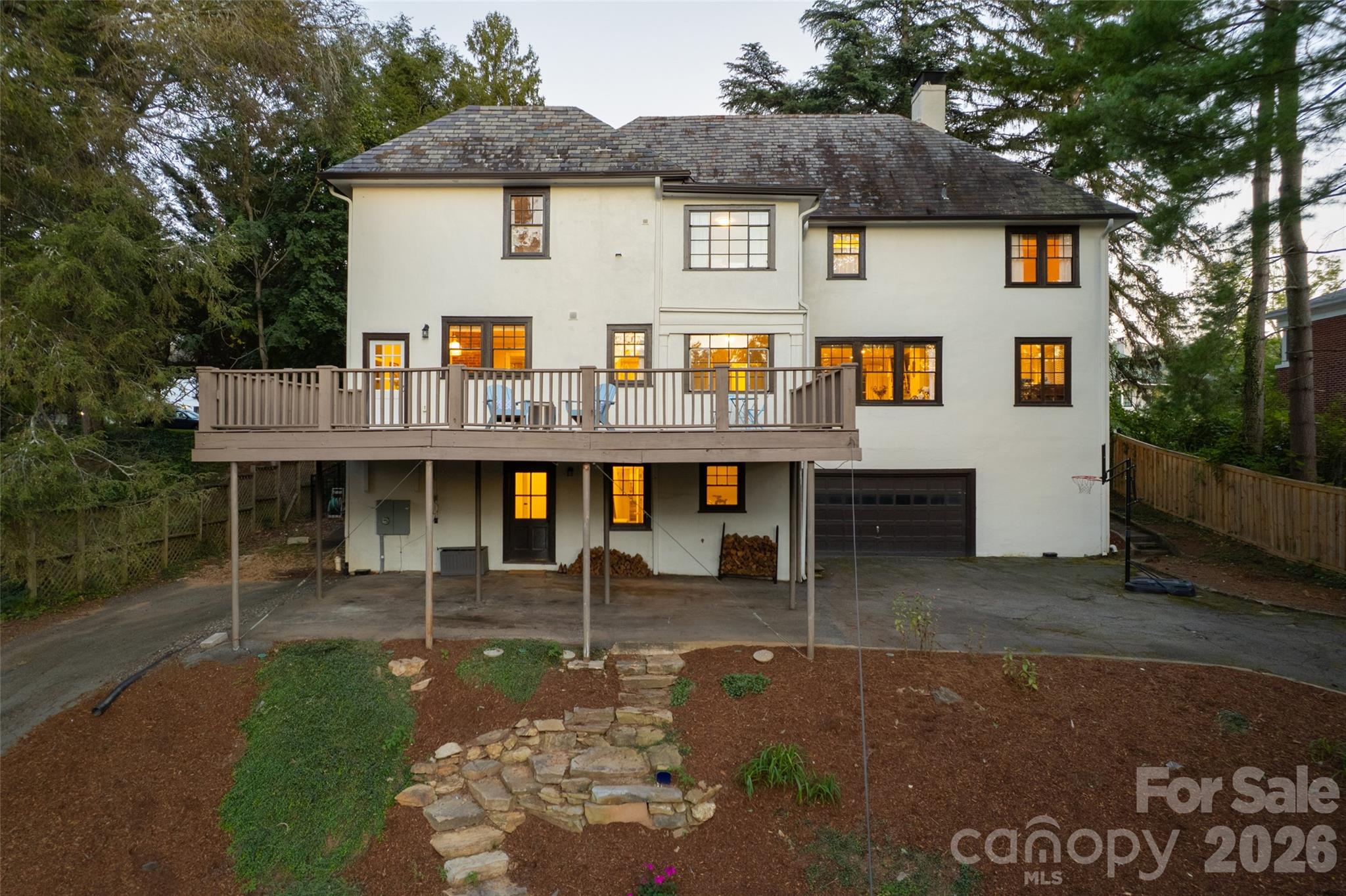Parking and two car garage. - 200 Kimberly Avenue, Asheville