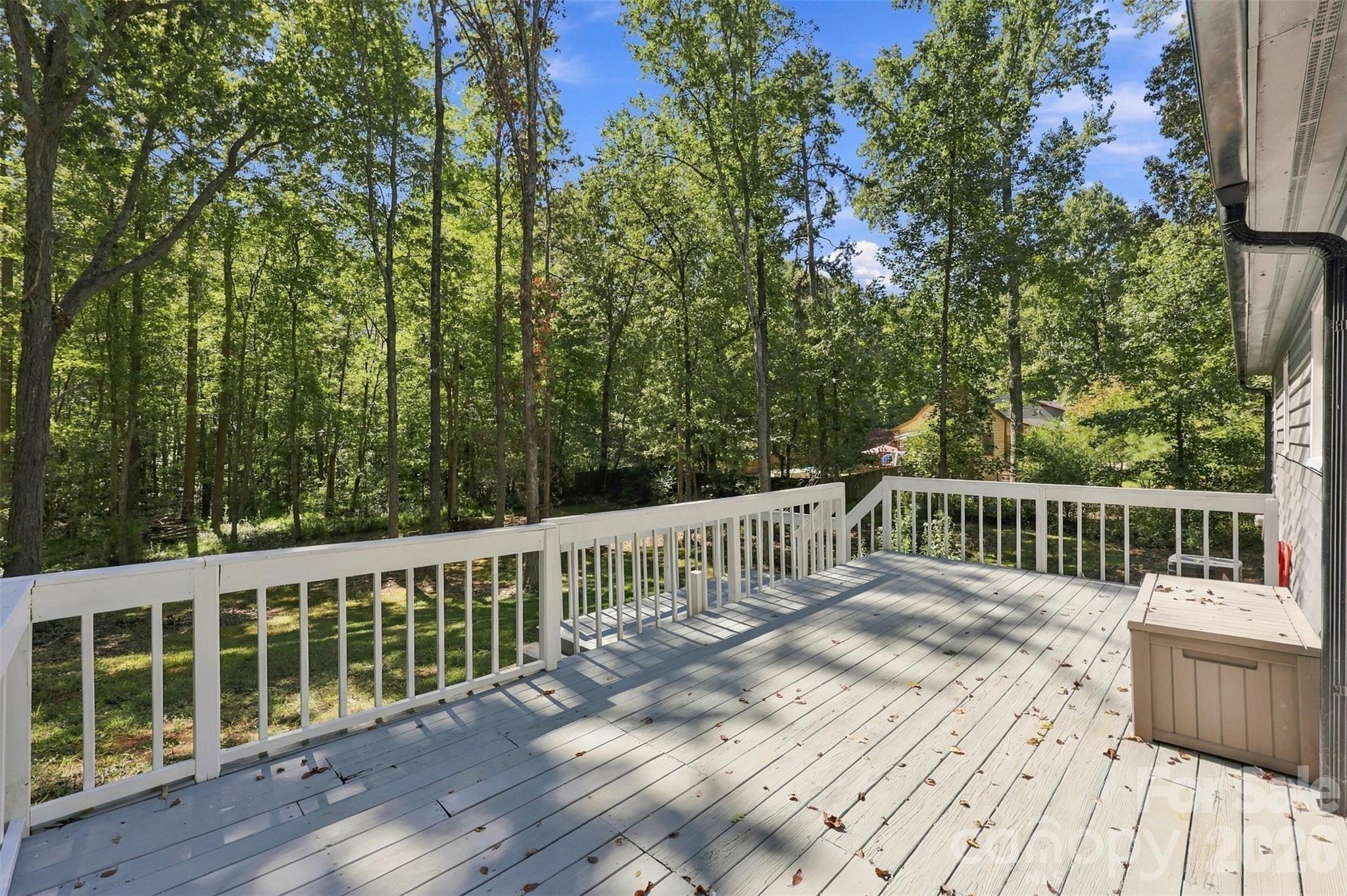 Back deck - 2909 Matoka Trail, Matthews