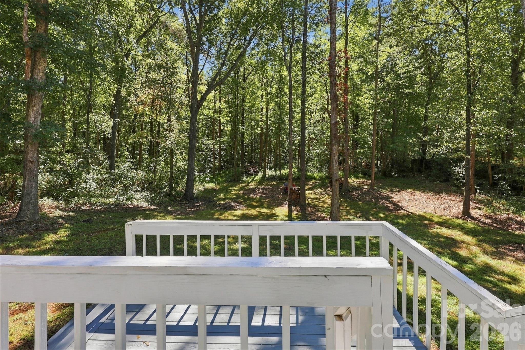 View from the back deck - 2909 Matoka Trail, Matthews