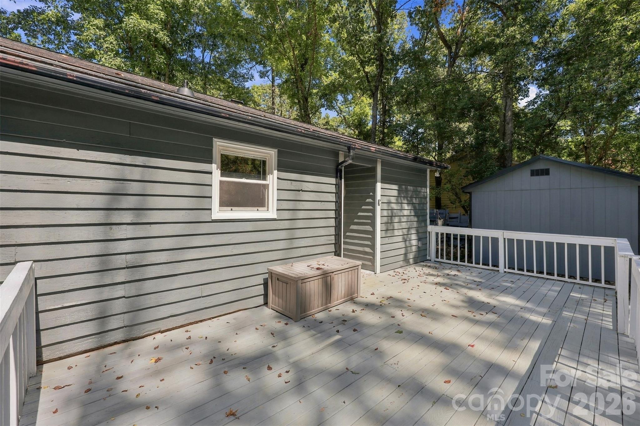 Back deck - 2909 Matoka Trail, Matthews