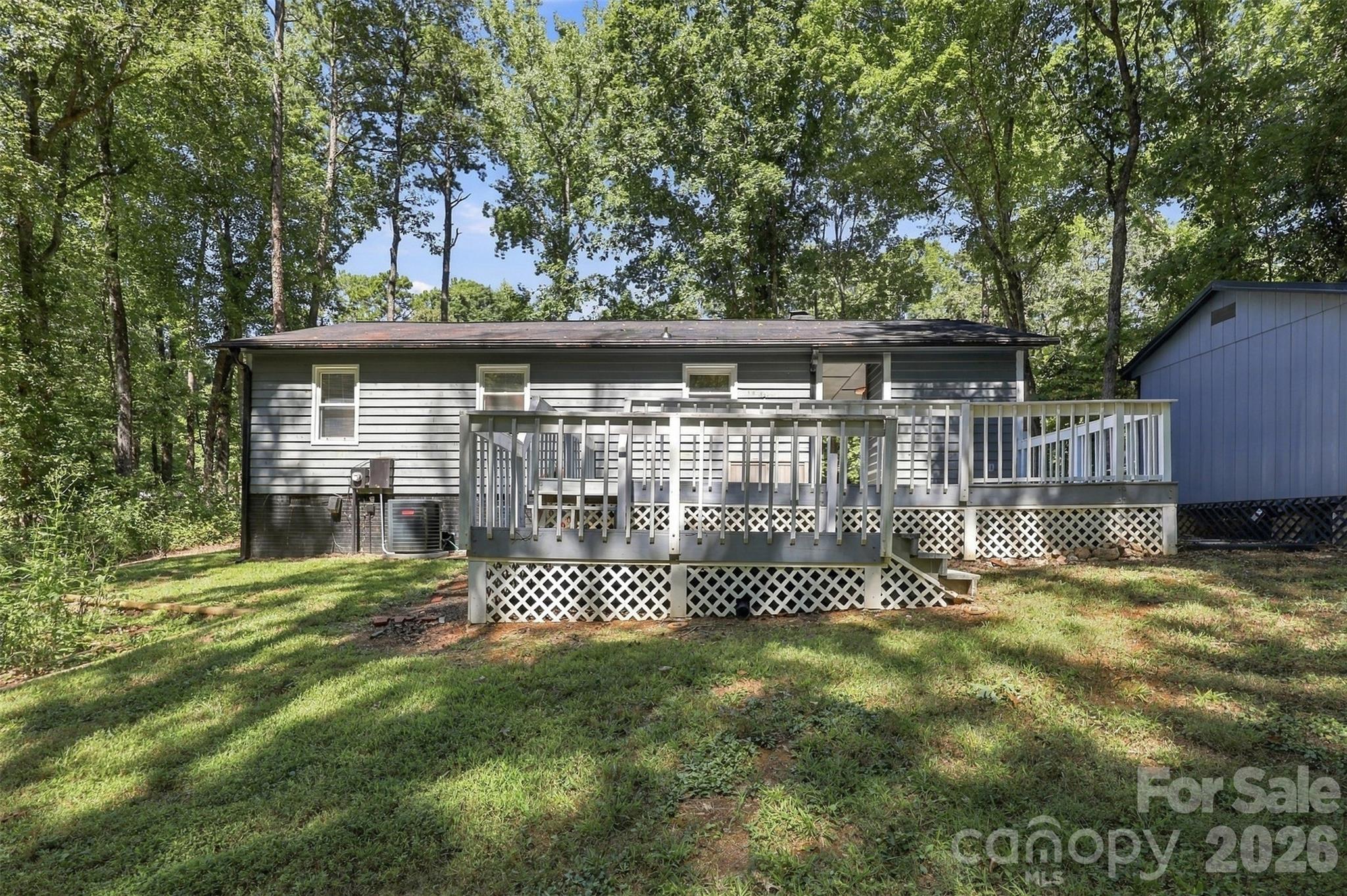 Back view - 2909 Matoka Trail, Matthews