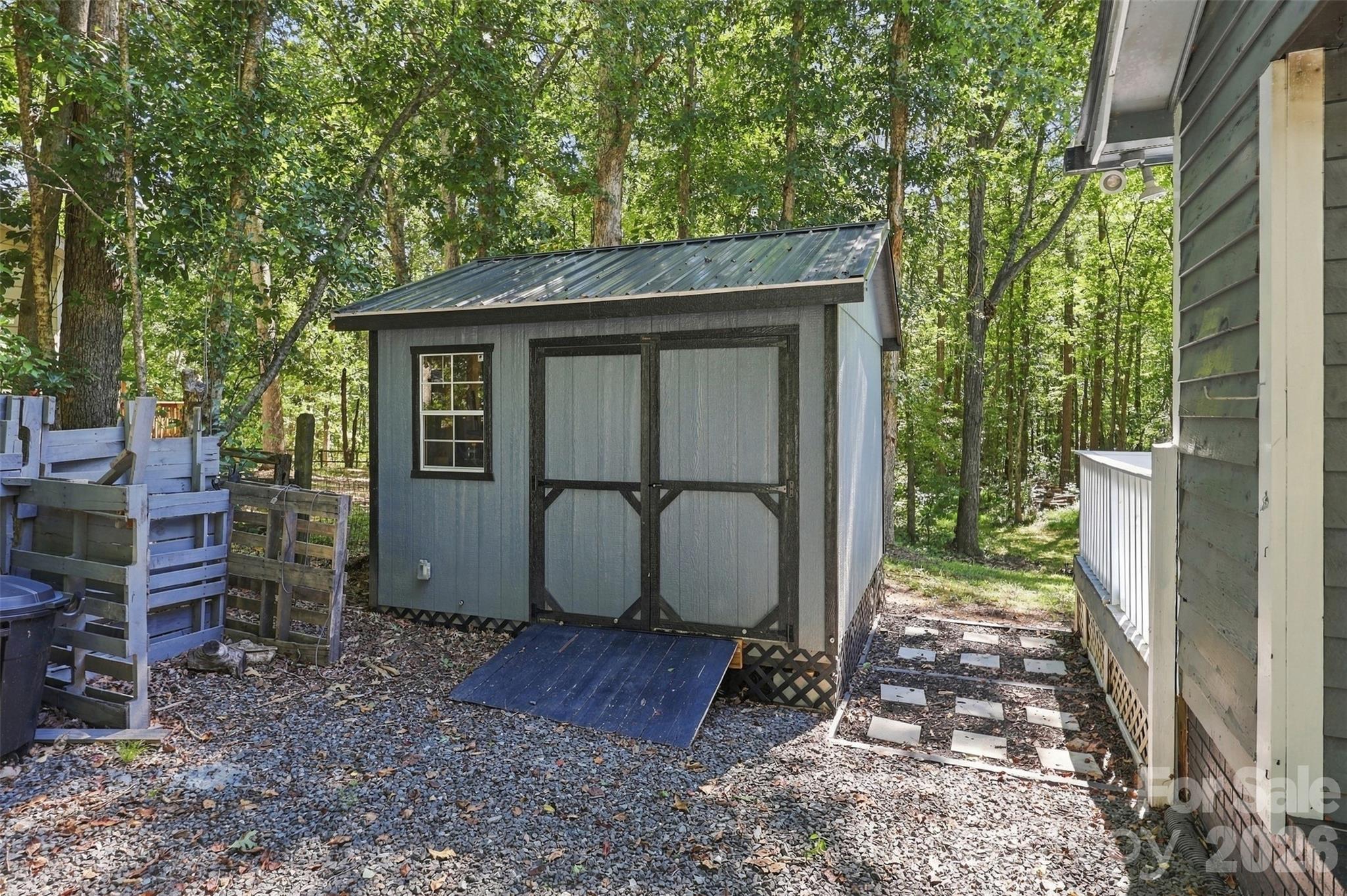 Storage shed - 2909 Matoka Trail, Matthews