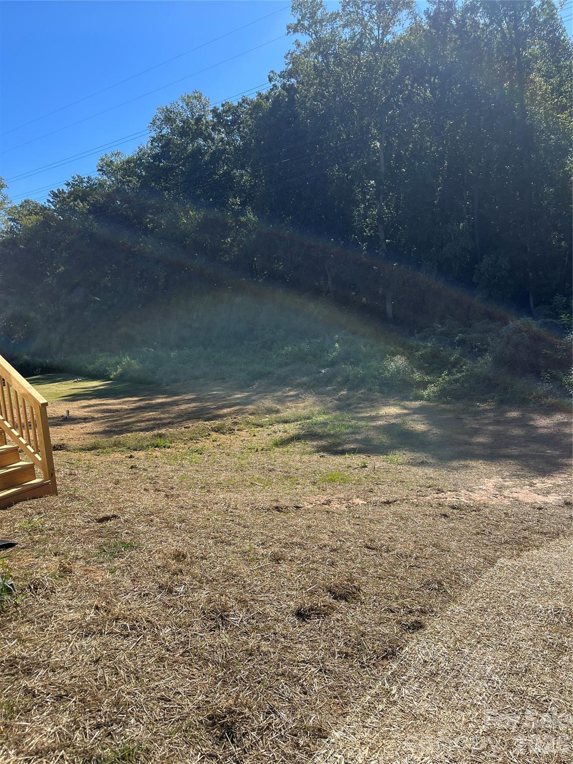 Large backyard - 1422 Johnston Street, Gastonia