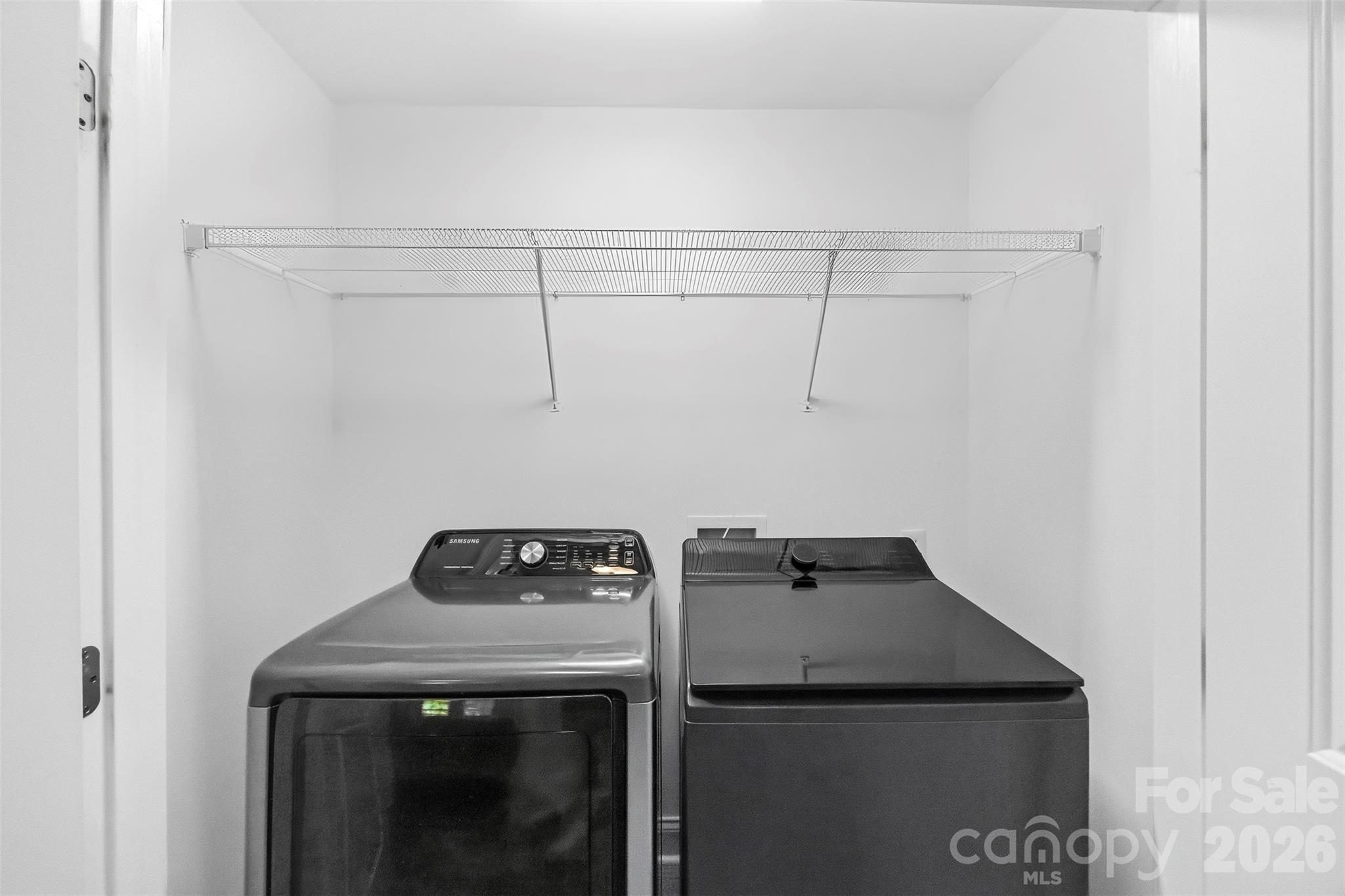 Laundry closet - 109 Fulton Farms Lane, Mooresville