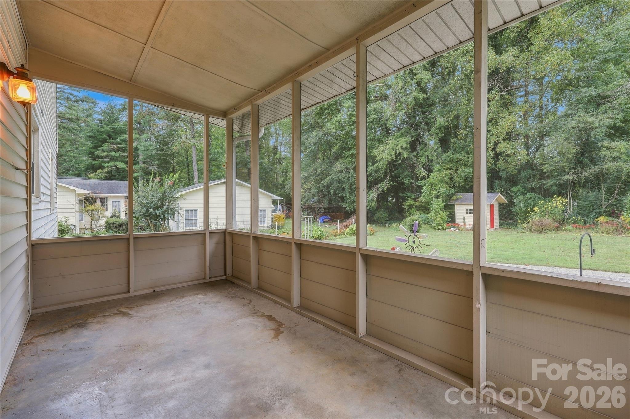Screened in Back Porch - 1641 Camelot Drive, Hendersonville