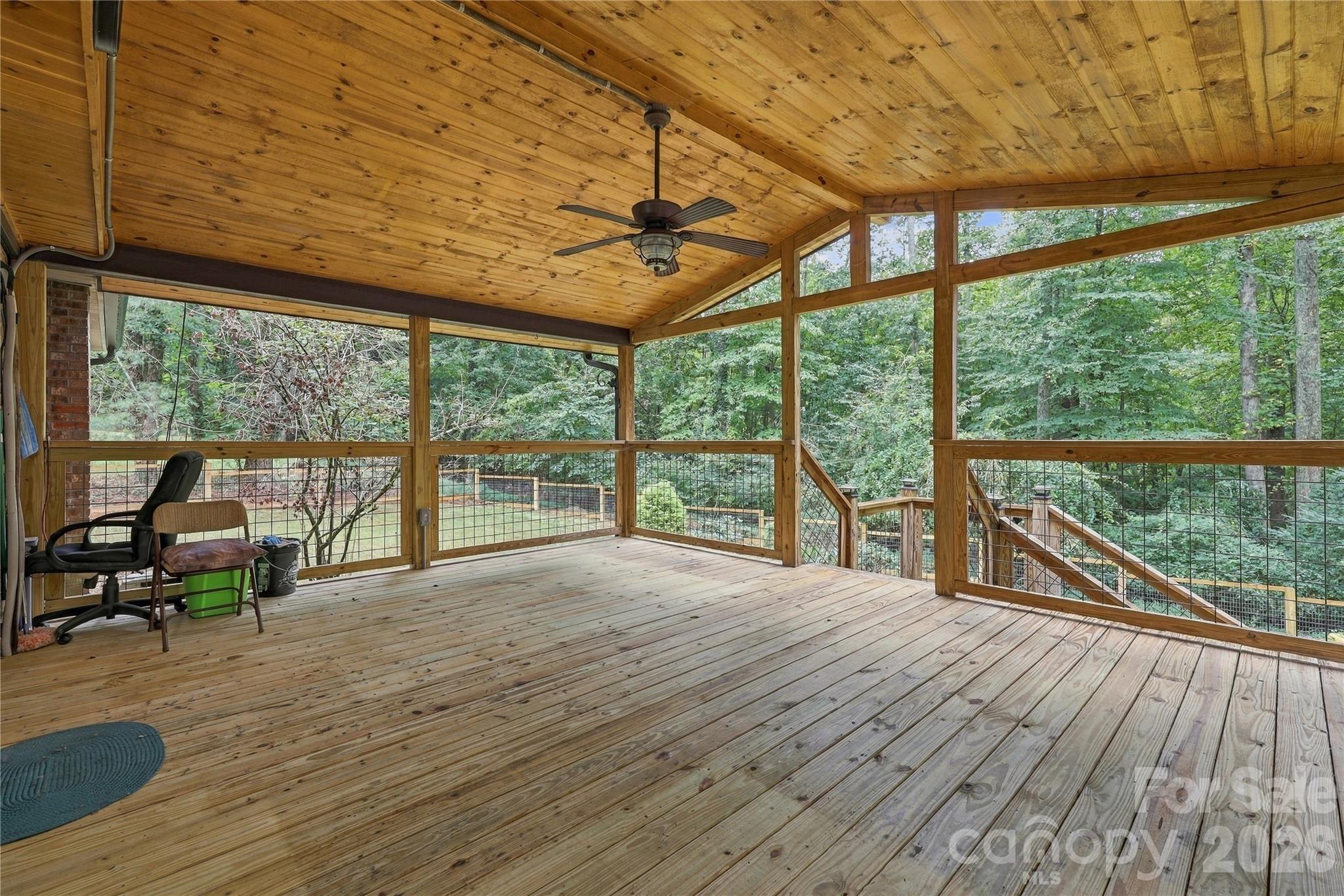 Large Back Porch - - 75 Crosswick Lane, Hendersonville