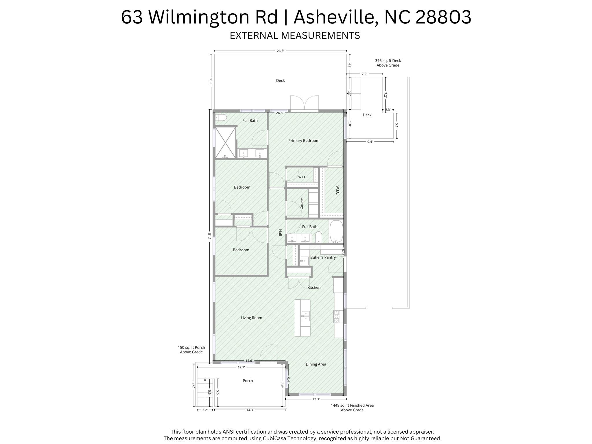 Single Family Residence at 63 Wilmington Road, Asheville, photo 40 of 42