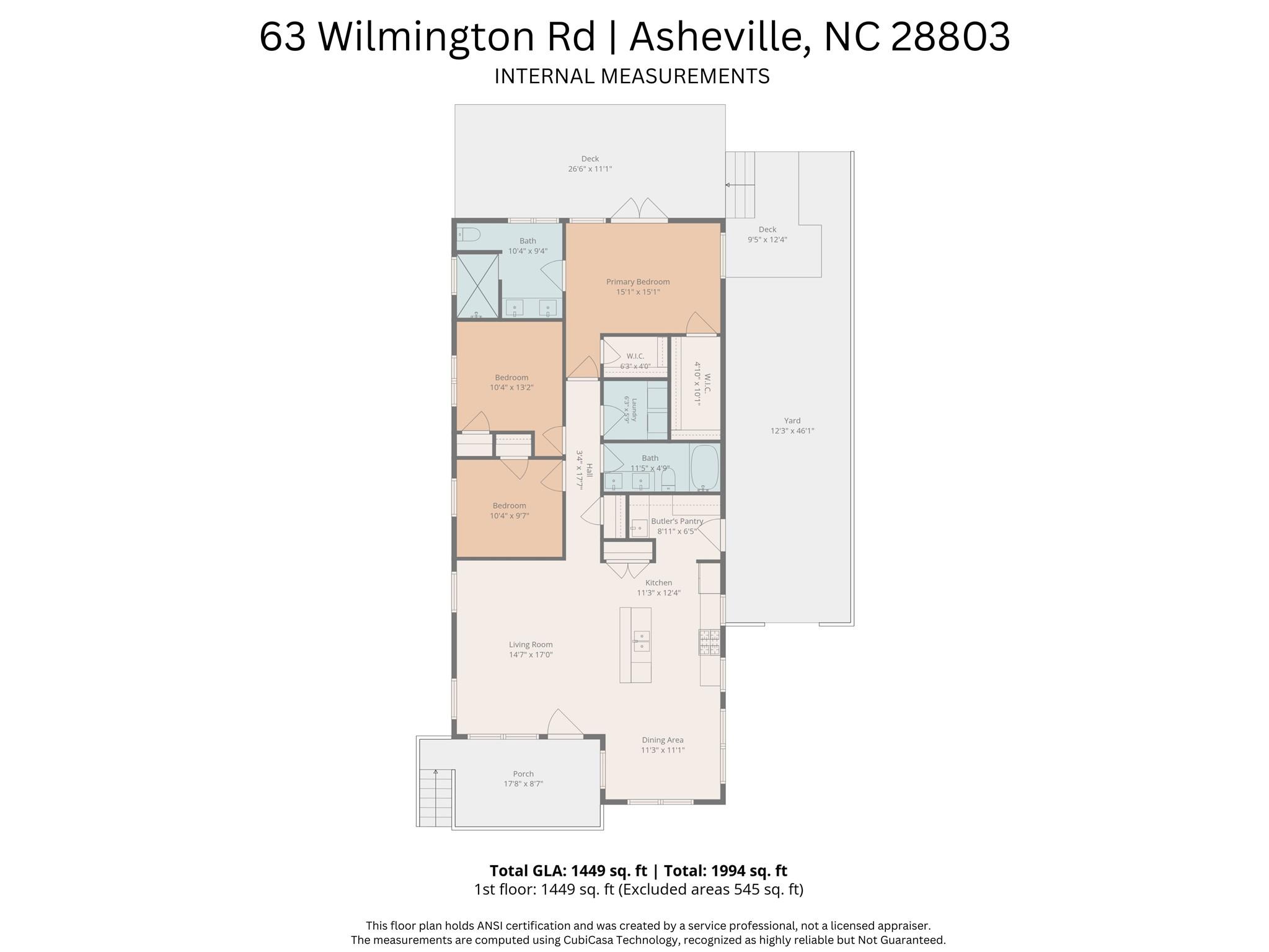Single Family Residence at 63 Wilmington Road, Asheville, photo 41 of 42