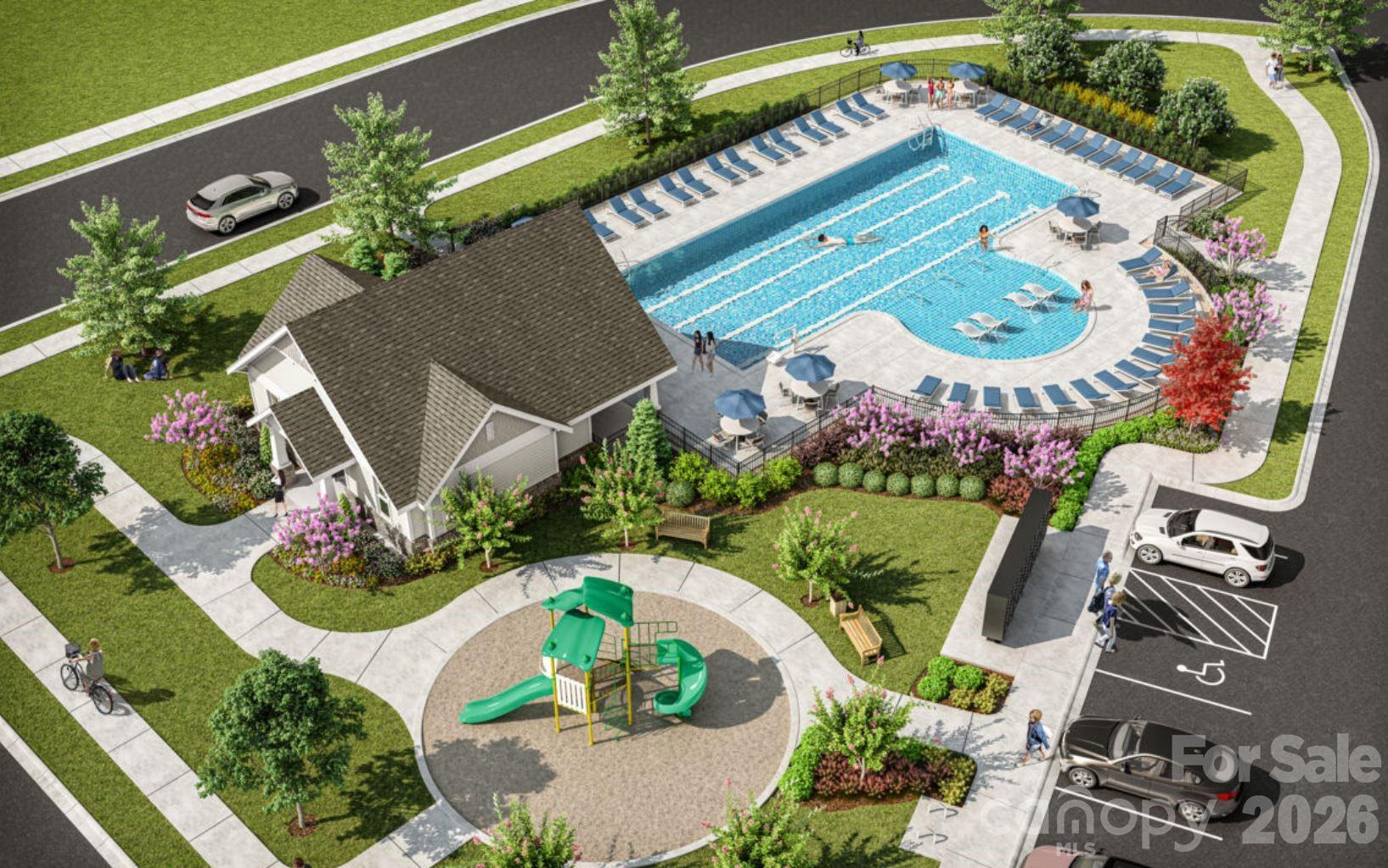 Rendering of future amenity - 1410 Bucknell Street, Wingate