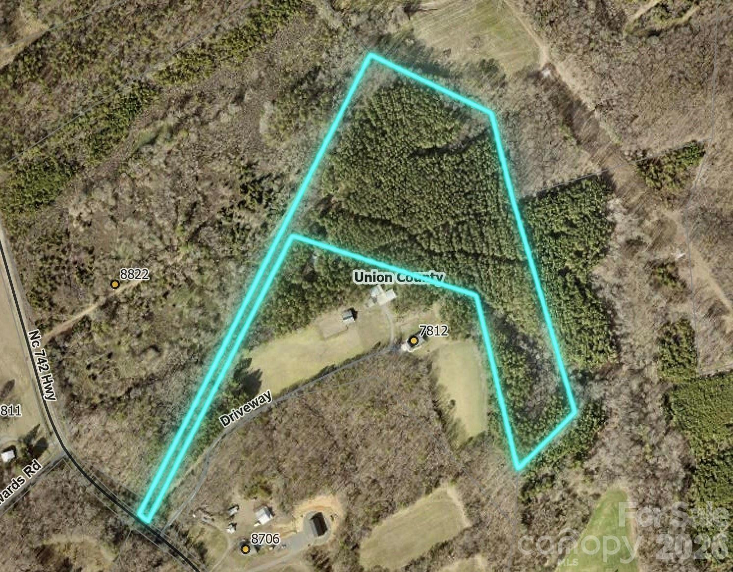 Acreage at 7812-A Hwy 742 Highway, Marshville, photo 3 of 8