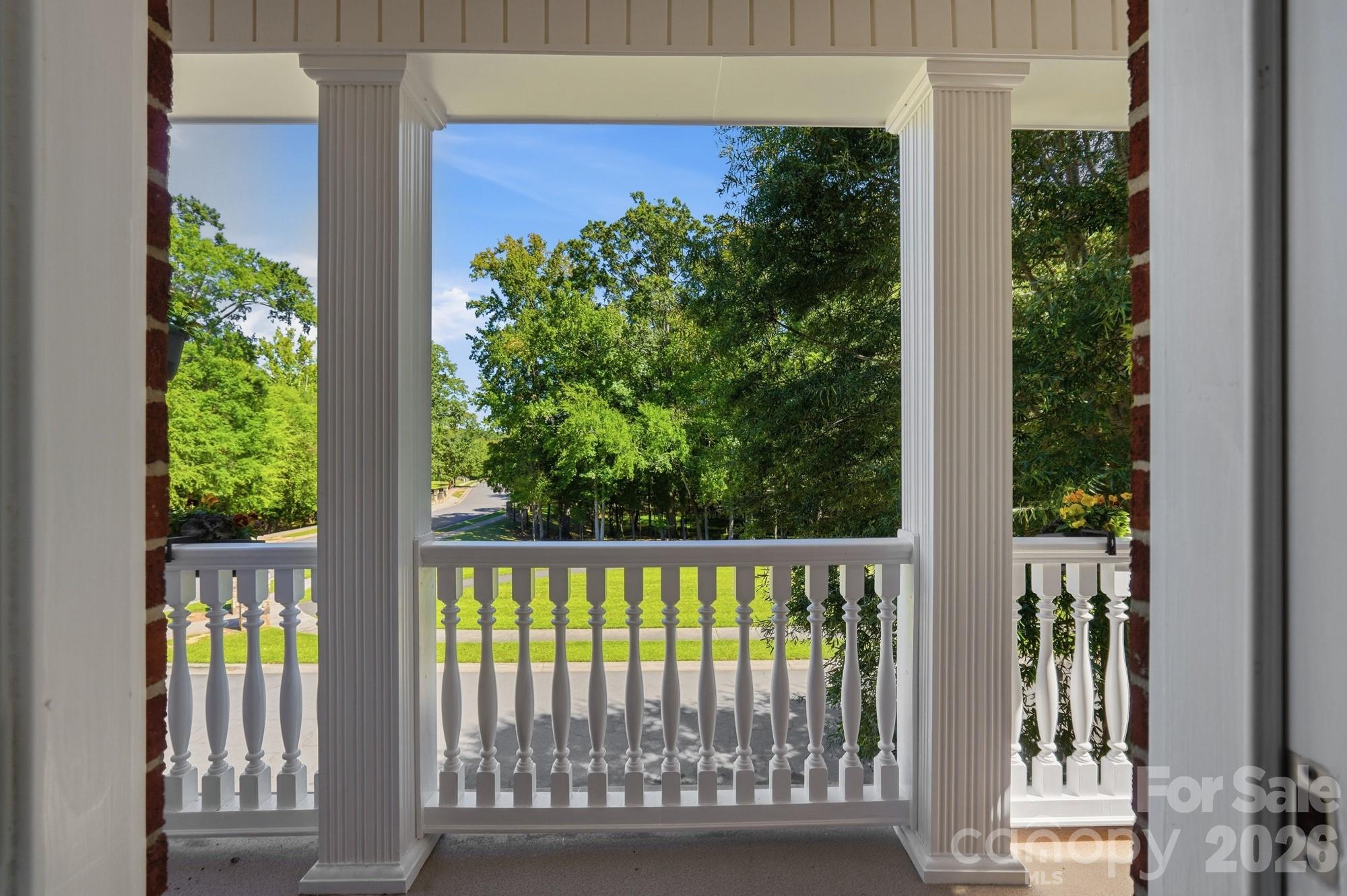 View from upstairs porch - 8101 Prescot Glen Parkway, Waxhaw