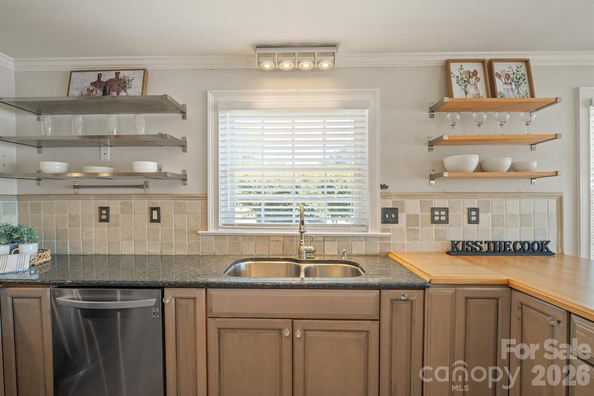 Sink with a window view and lots of light - 20919 Island Forest Drive, Cornelius