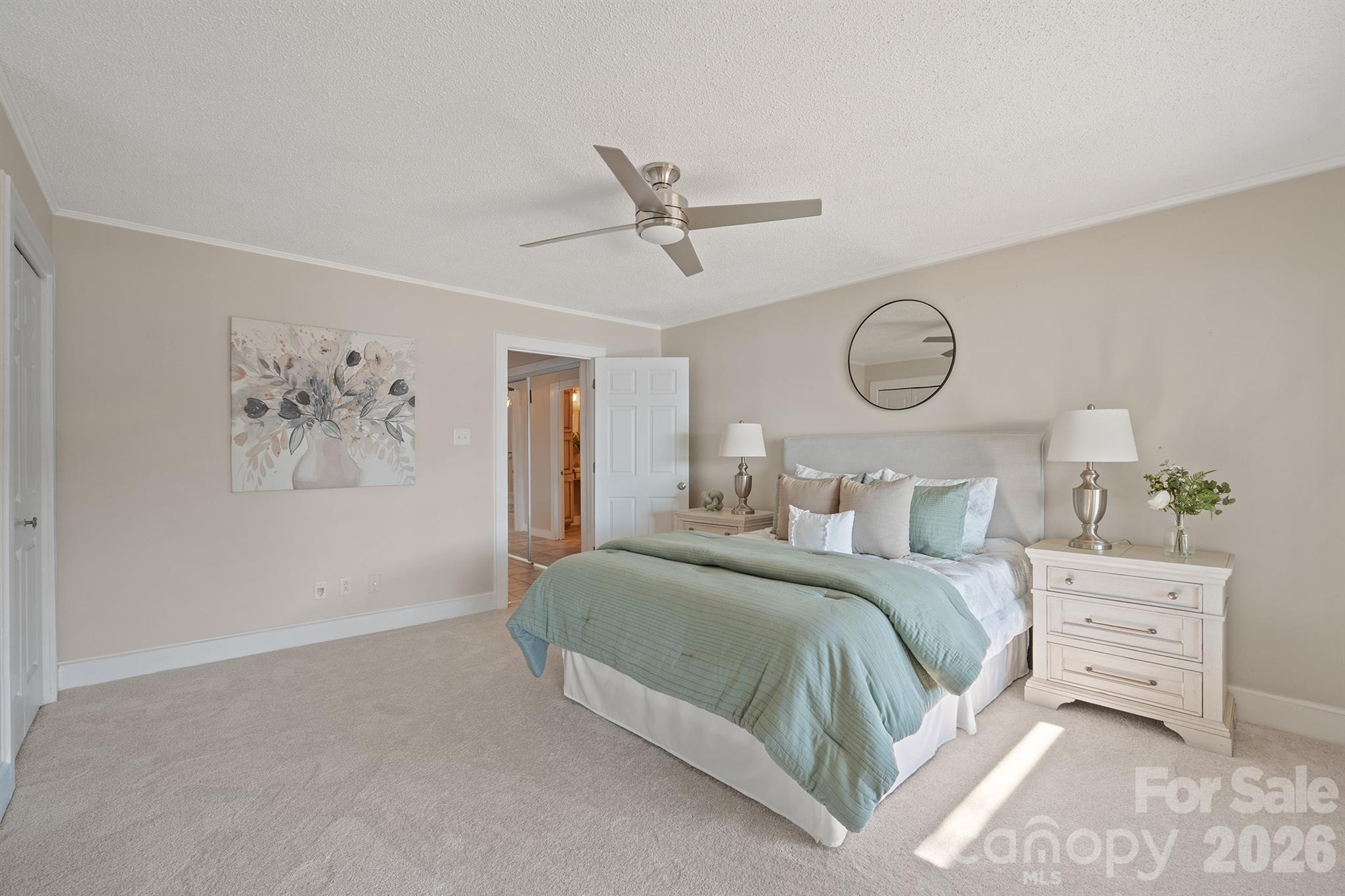 Primary BR has 3 closets within this suite - 20919 Island Forest Drive, Cornelius