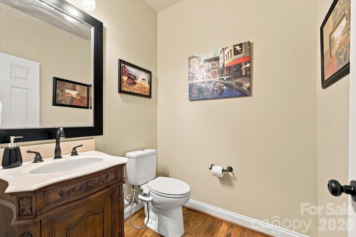 powder room on main - 178 Cove Creek Loop, Mooresville