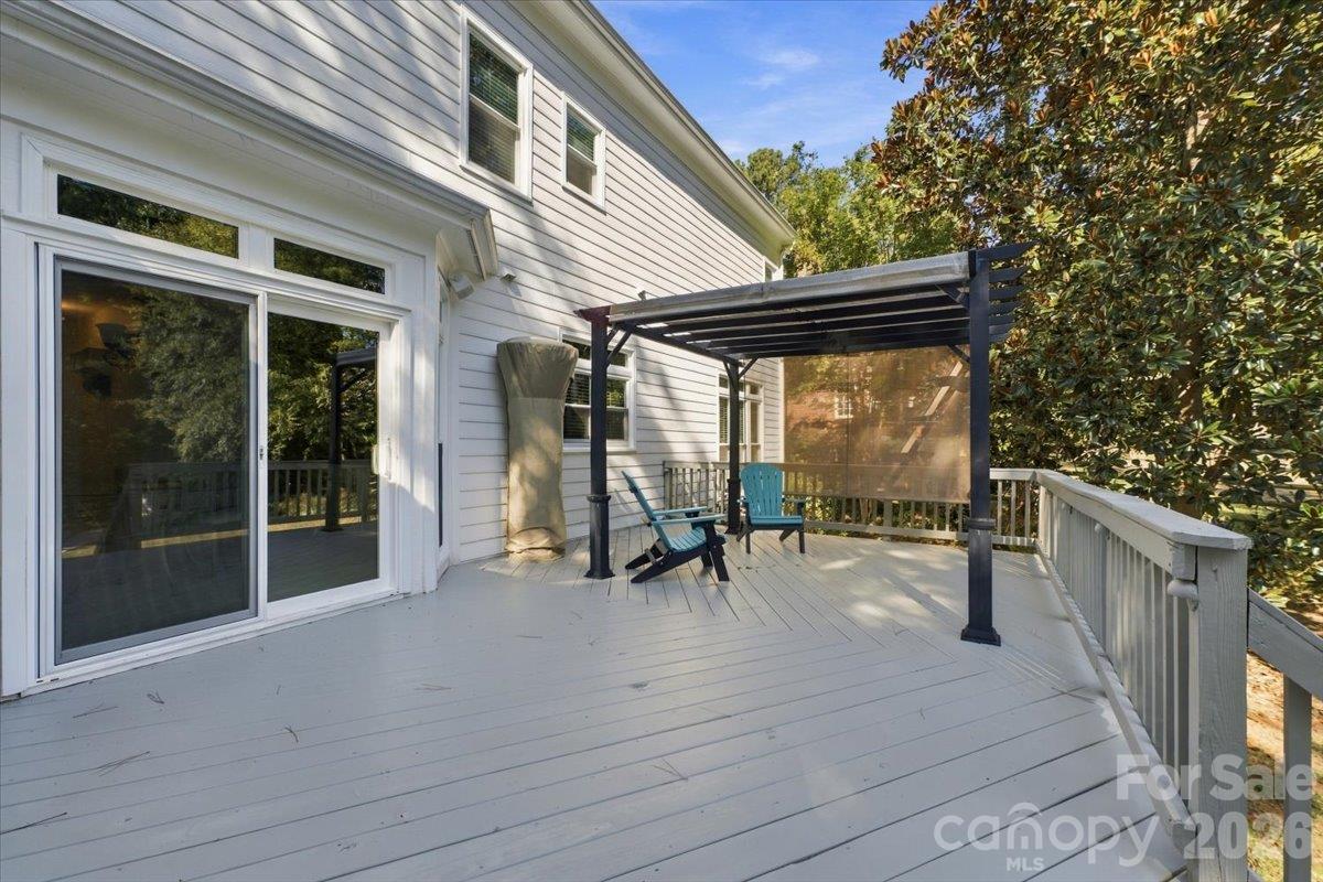 new deck September 2026 with fresh paint - 178 Cove Creek Loop, Mooresville
