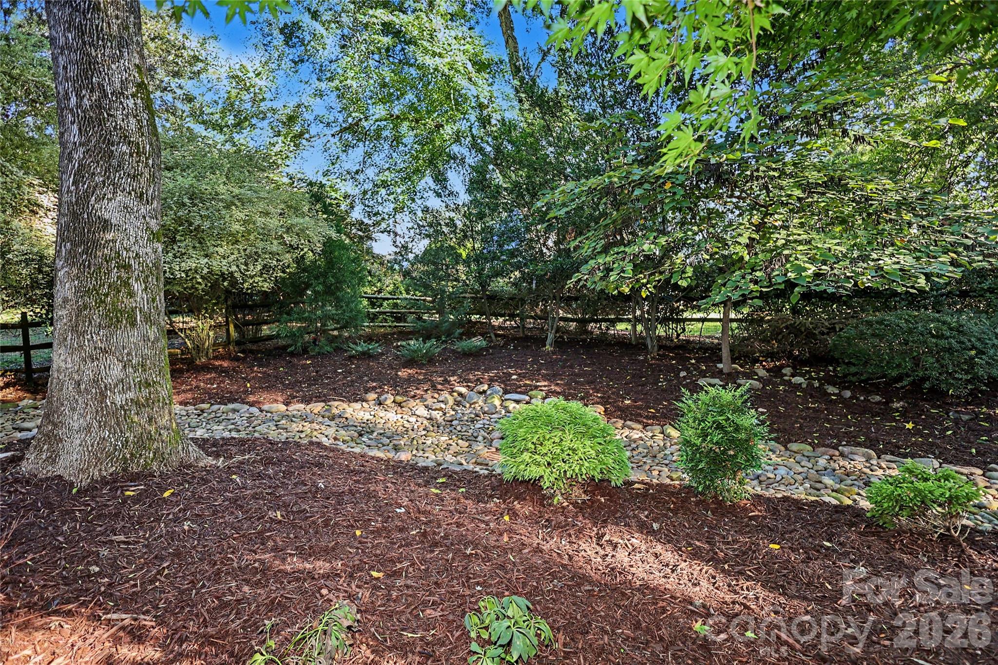 Fenced Backyard - 9931 Deer Spring Lane, Charlotte