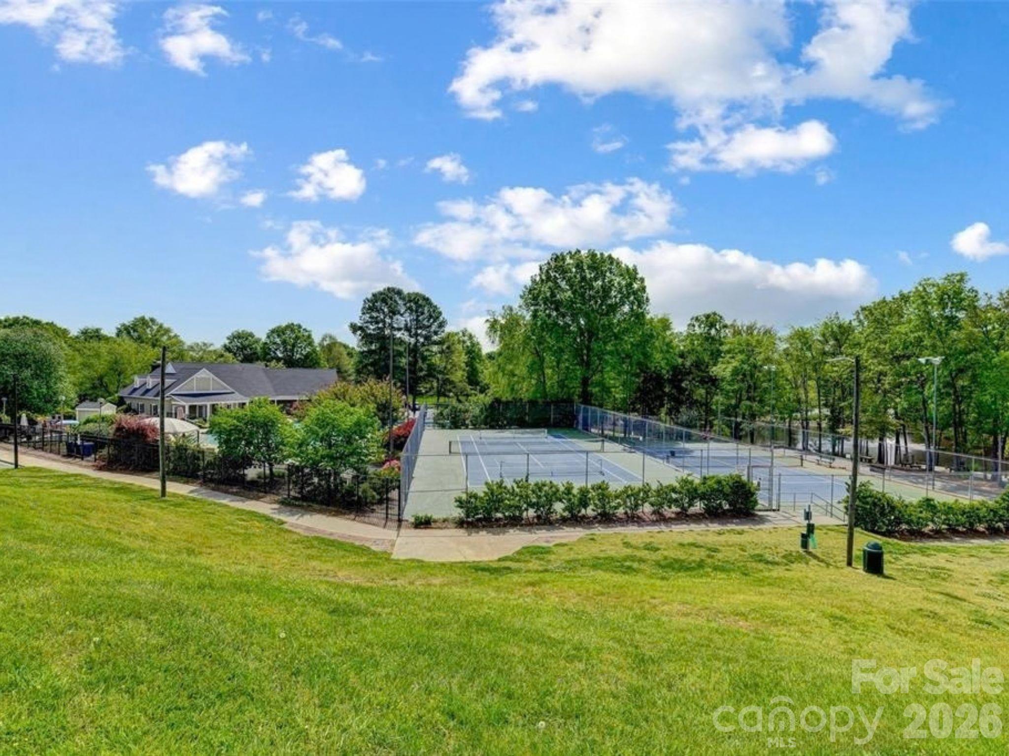 Tennis Courts - 9931 Deer Spring Lane, Charlotte