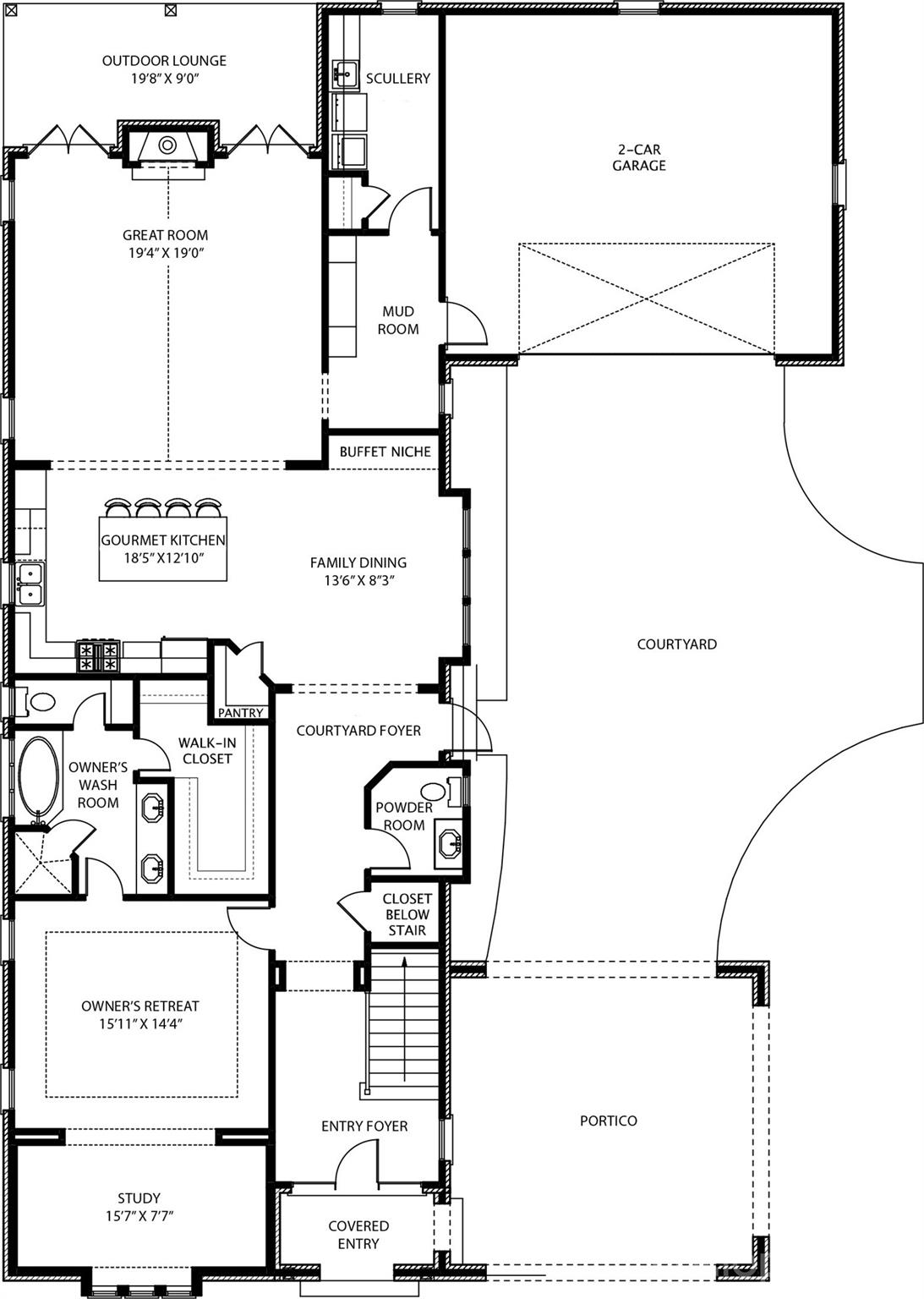 FLOOR 1 - 340 North Fork Road, Black Mountain