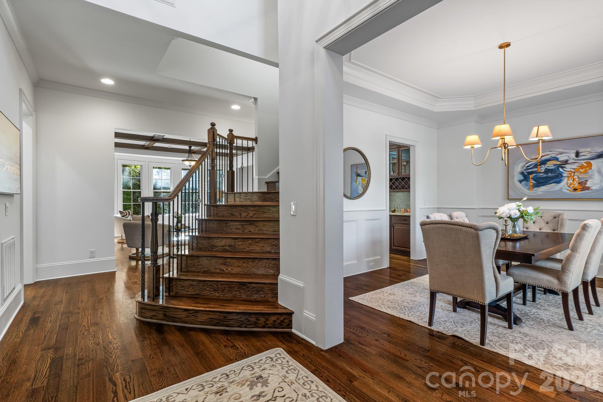 Beautiful hardwood flooring - 227 Glenmoor Drive, Waxhaw