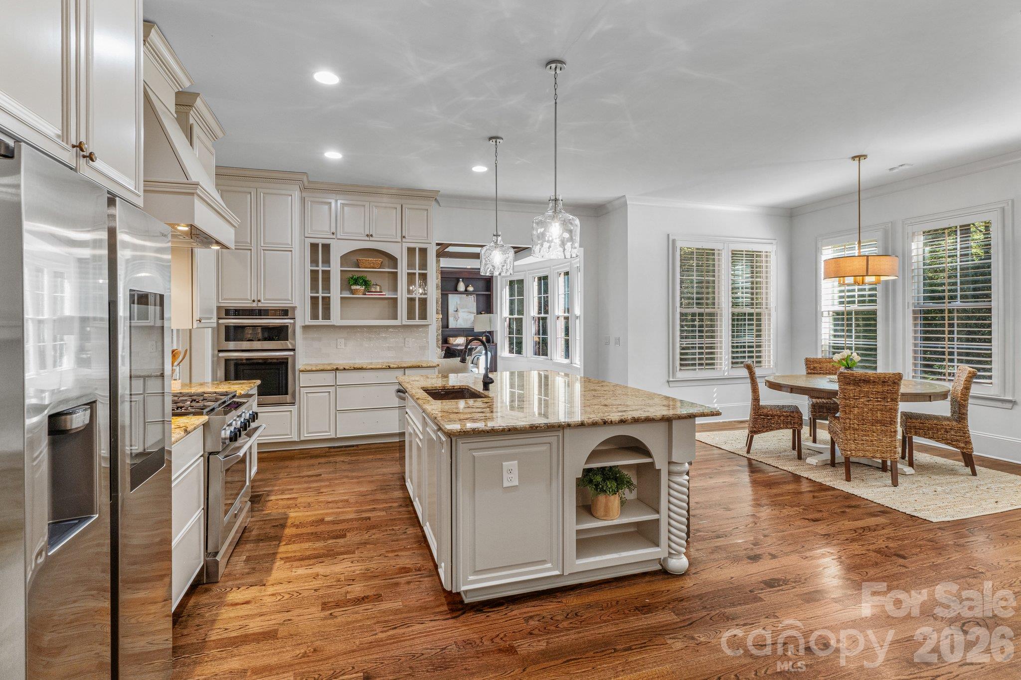 Fantastic cabinet storage including the island - 227 Glenmoor Drive, Waxhaw