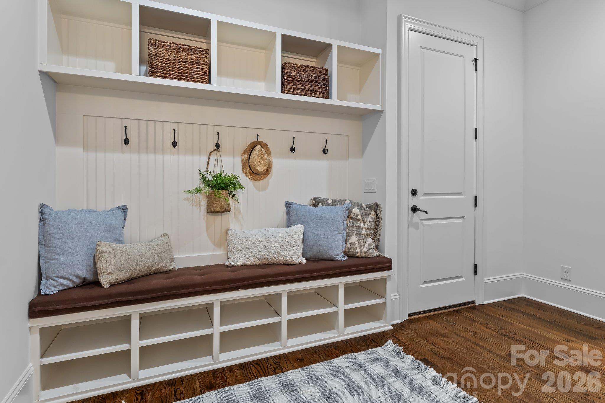 Back hall drop zone just off of the garage - 227 Glenmoor Drive, Waxhaw