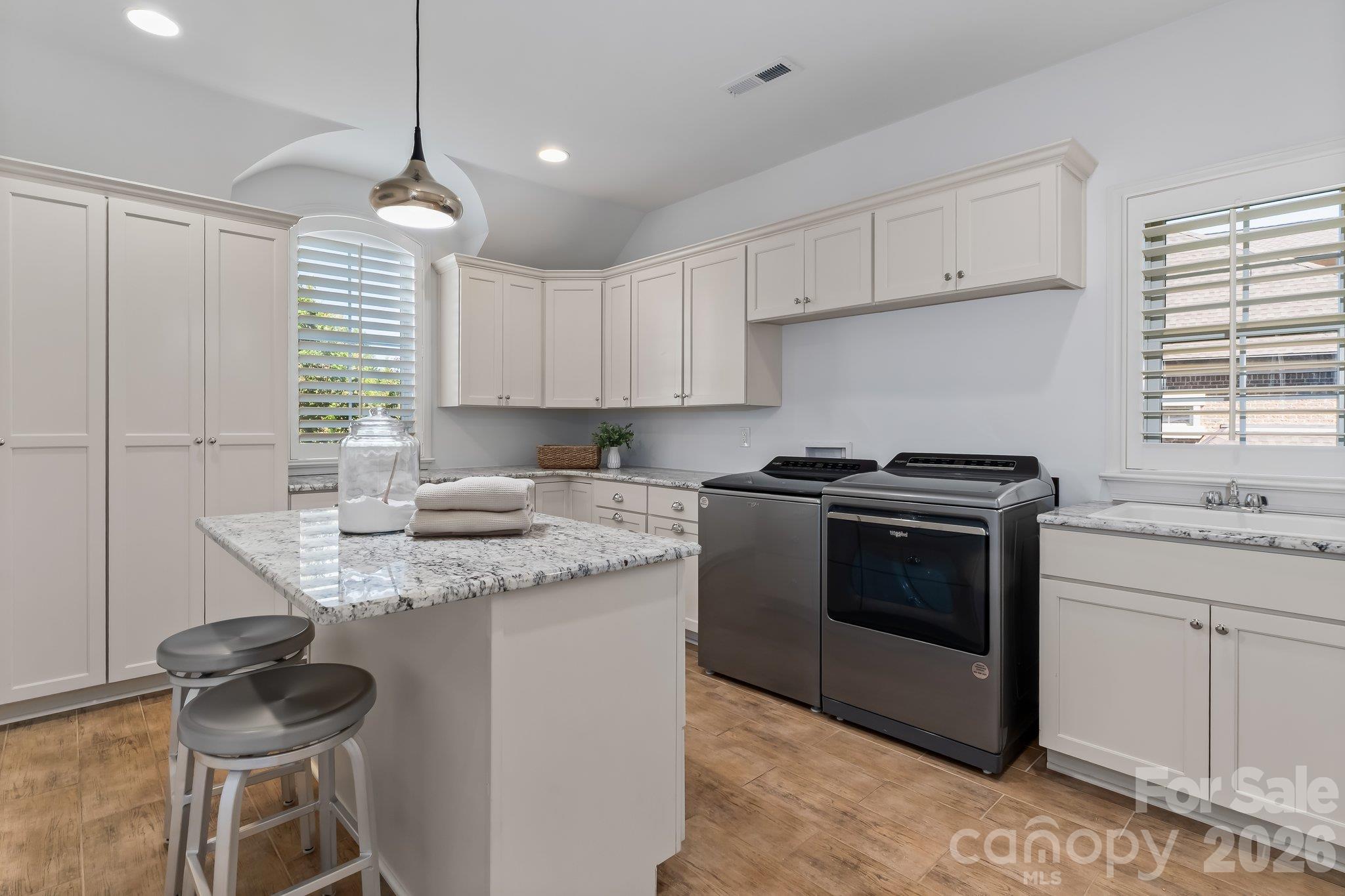 Laundry!! Ok  Great storage and could double as a craft/wrapping room - 227 Glenmoor Drive, Waxhaw