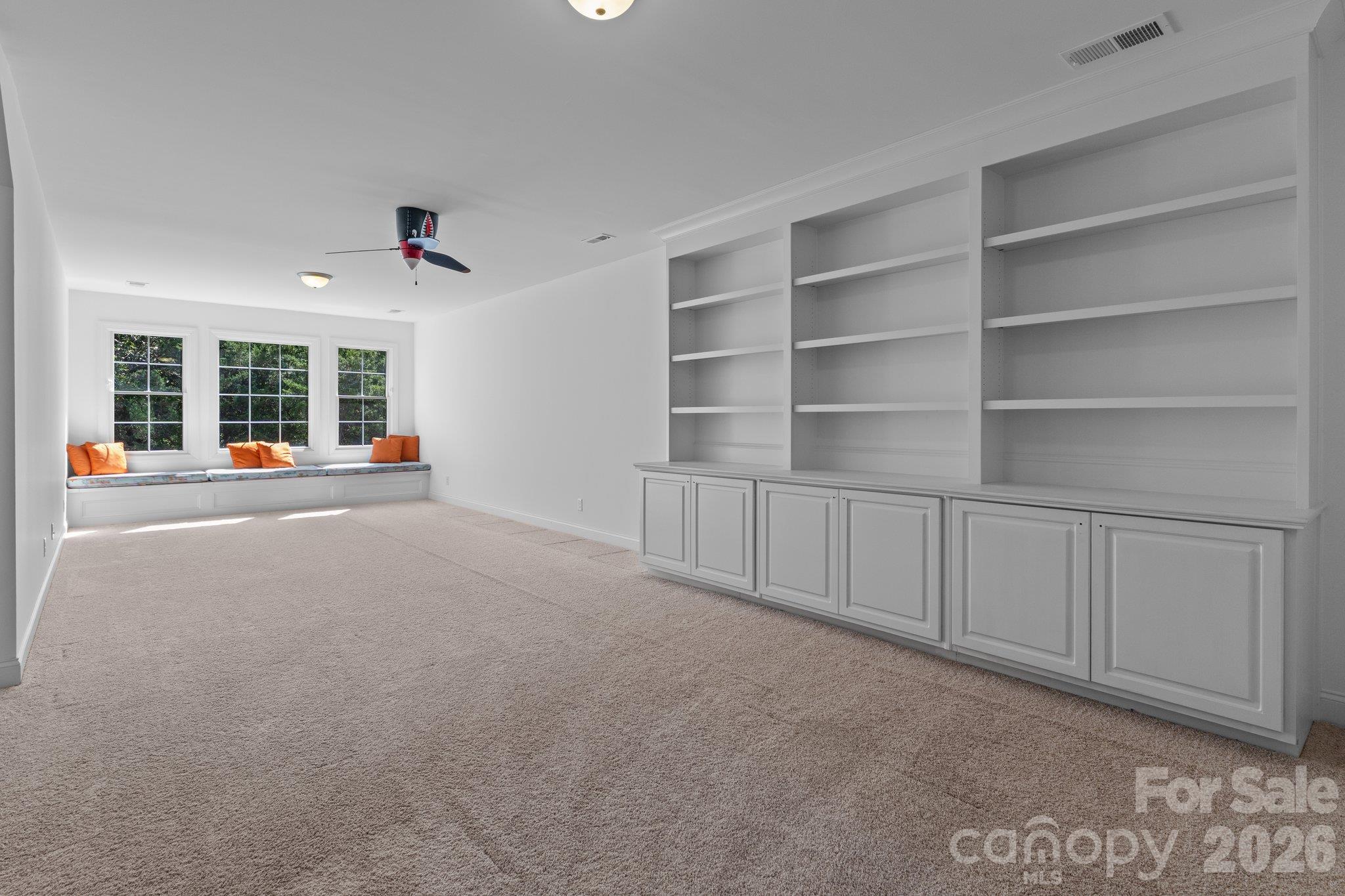 3rd Floor flex space with hidden storage behind the built-in! - 227 Glenmoor Drive, Waxhaw