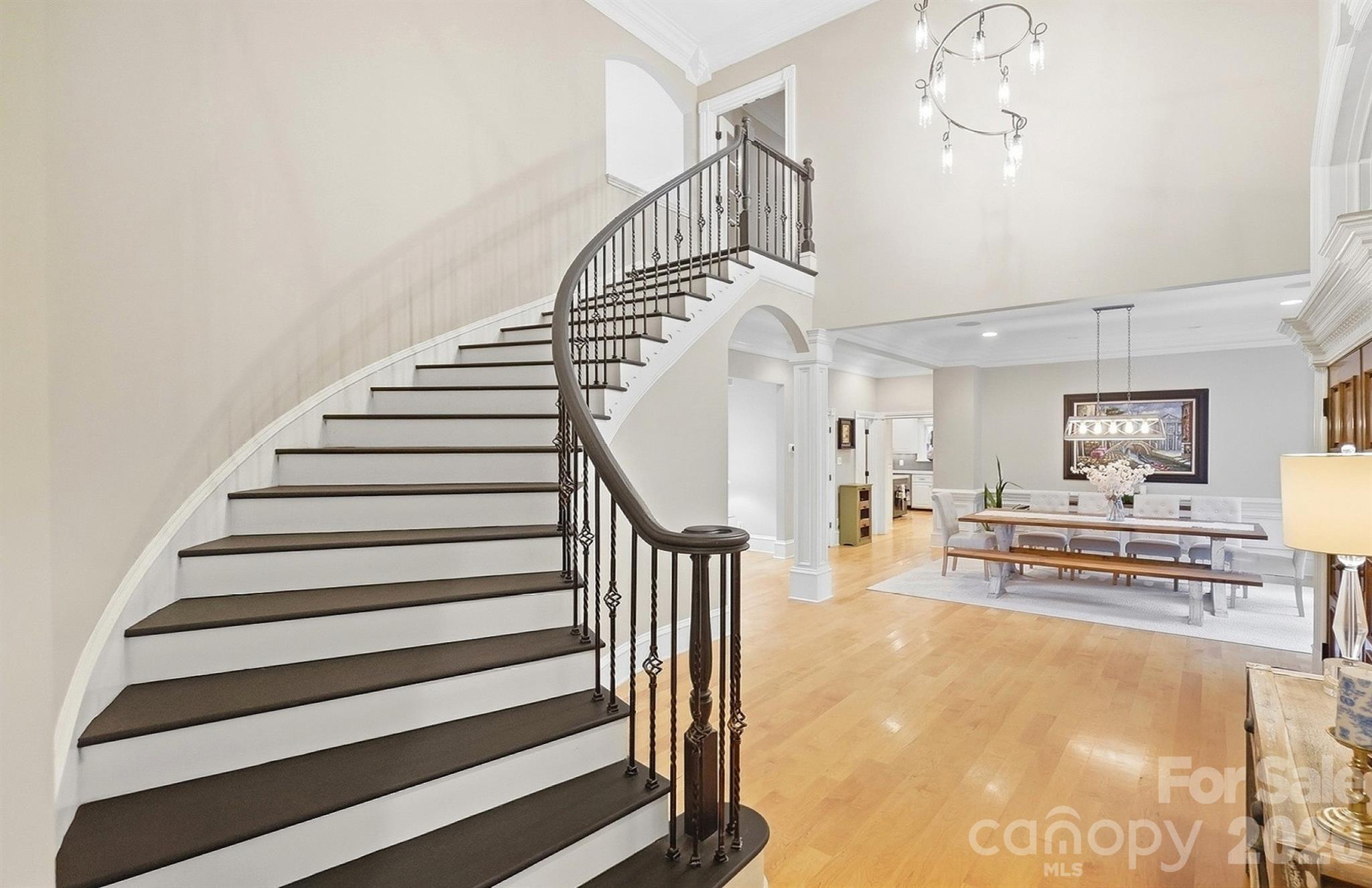 Grand Staircase - 2930 Sweetgrass Lane, Monroe