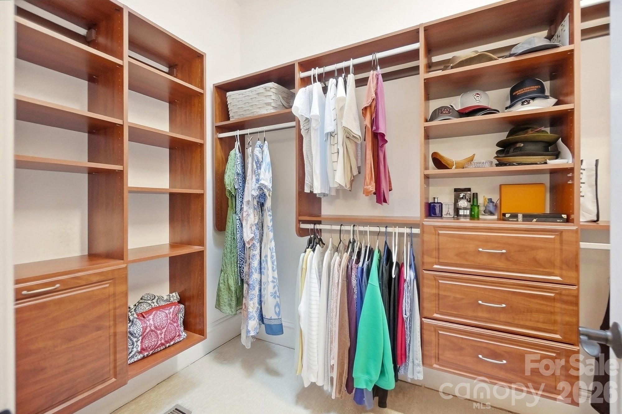 Custom Closet Built-ins - 2930 Sweetgrass Lane, Monroe
