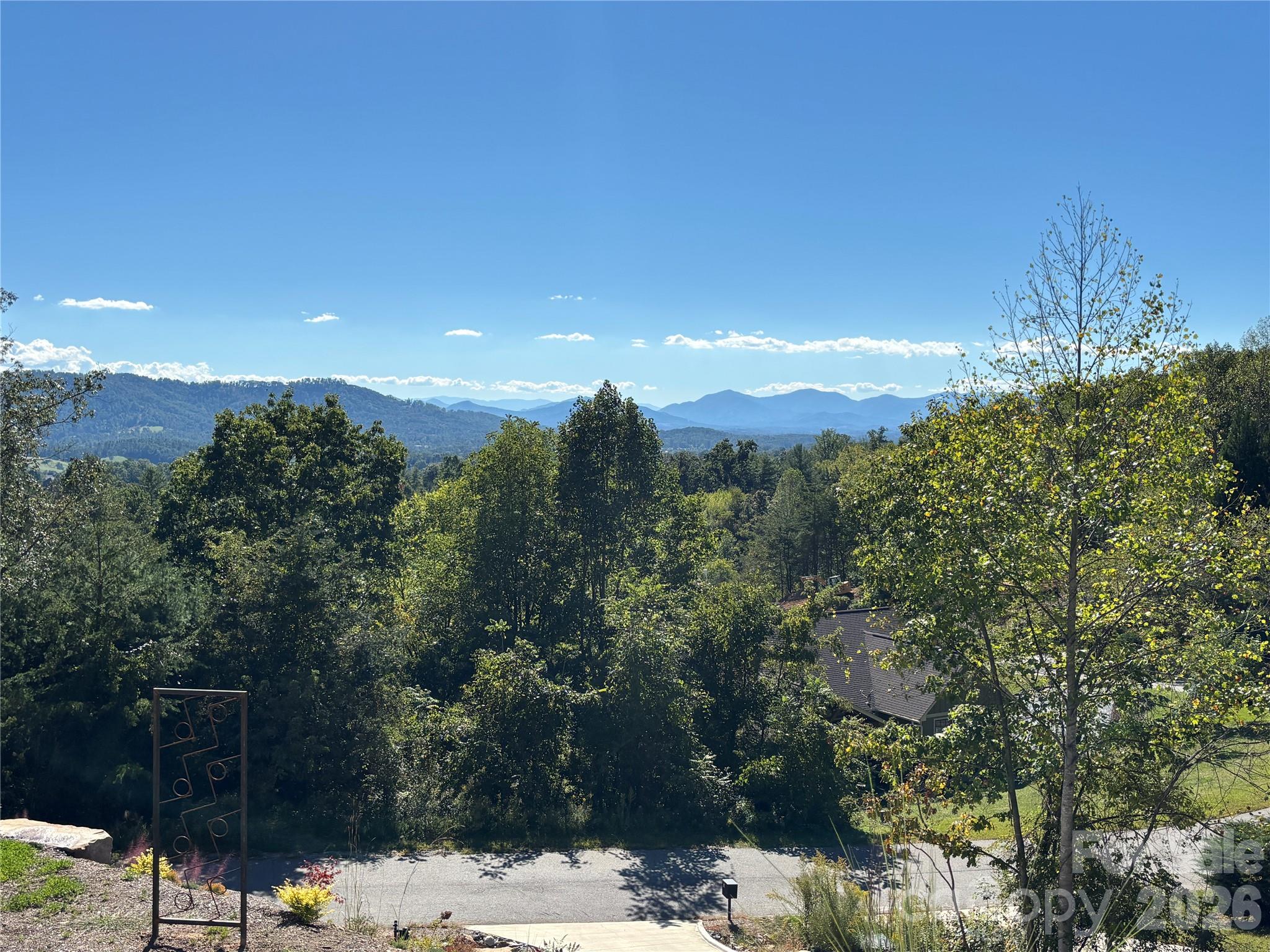Mountain Range from 50 Hawtree Court Driveway - 66 HawTree Court, Weaverville