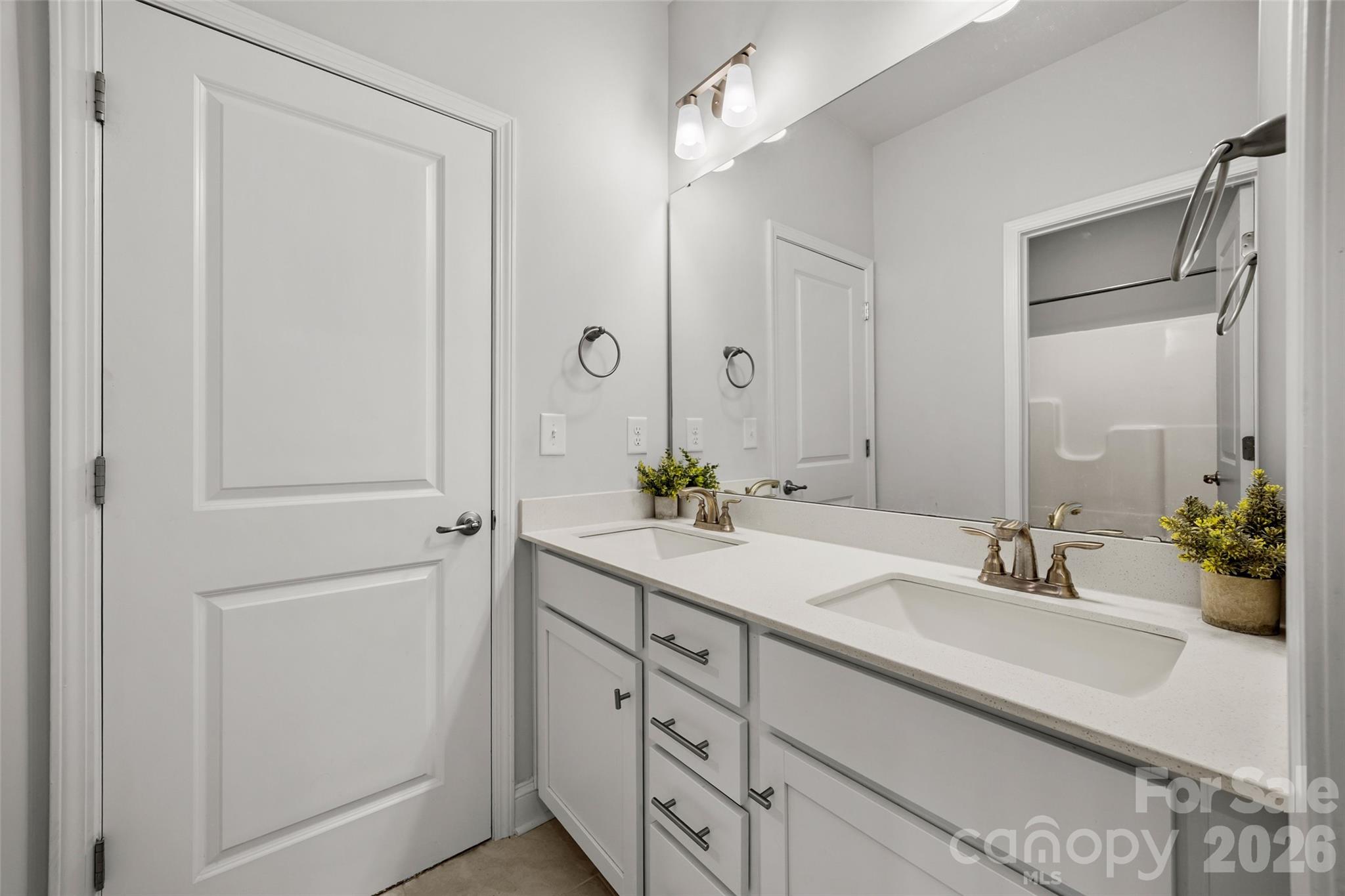 Dual Sinks Separate from Shower & Throne - 1759 Silver Birch Road, York