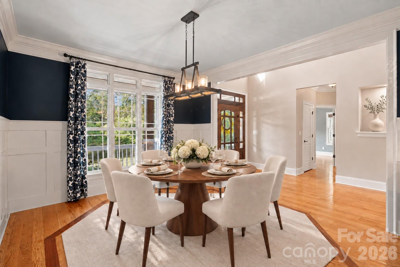 Virtually Staged Dining Room - 7481 Brotherton Road, Denver