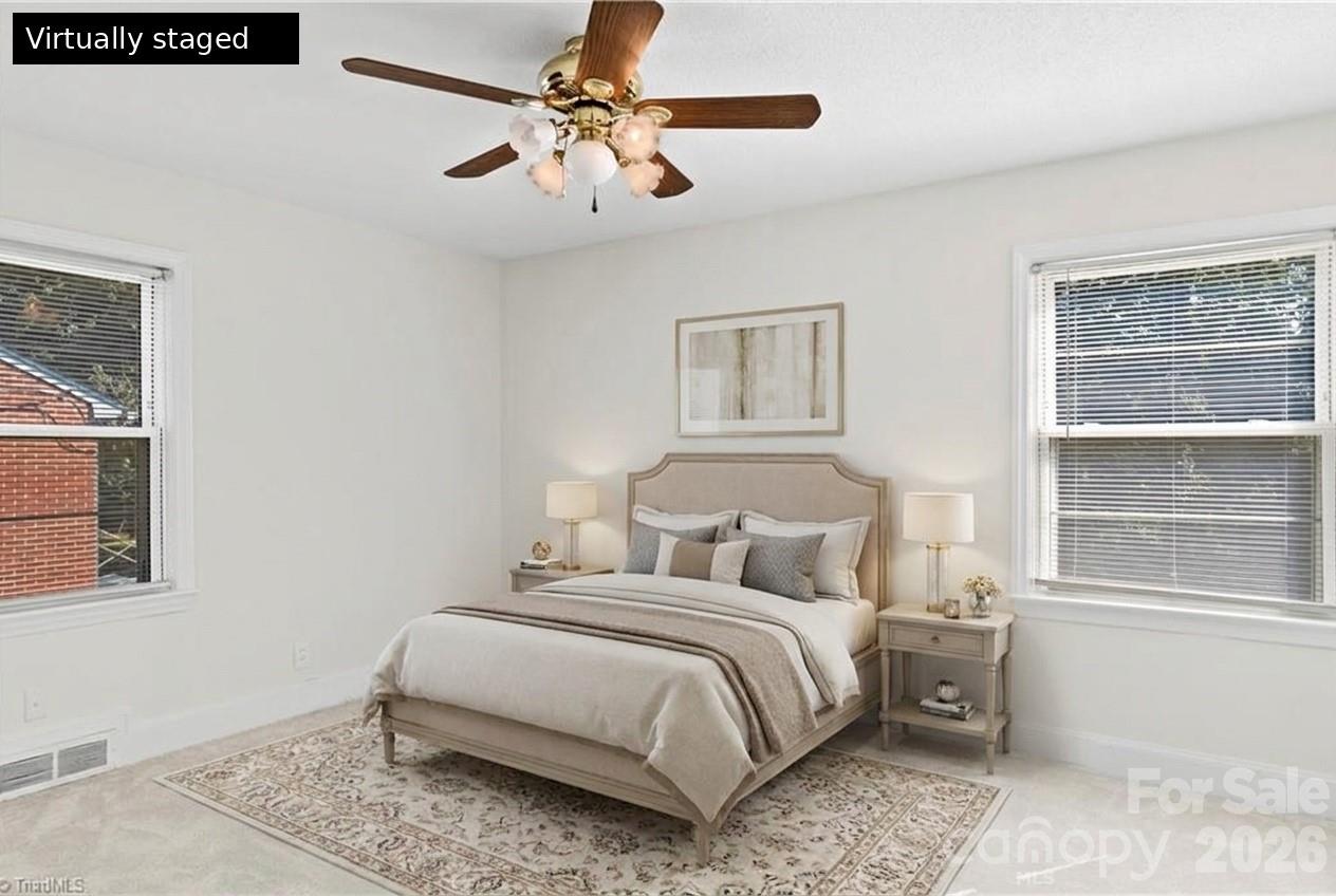 Virtually staged - 1248 Bolton Street, Winston Salem