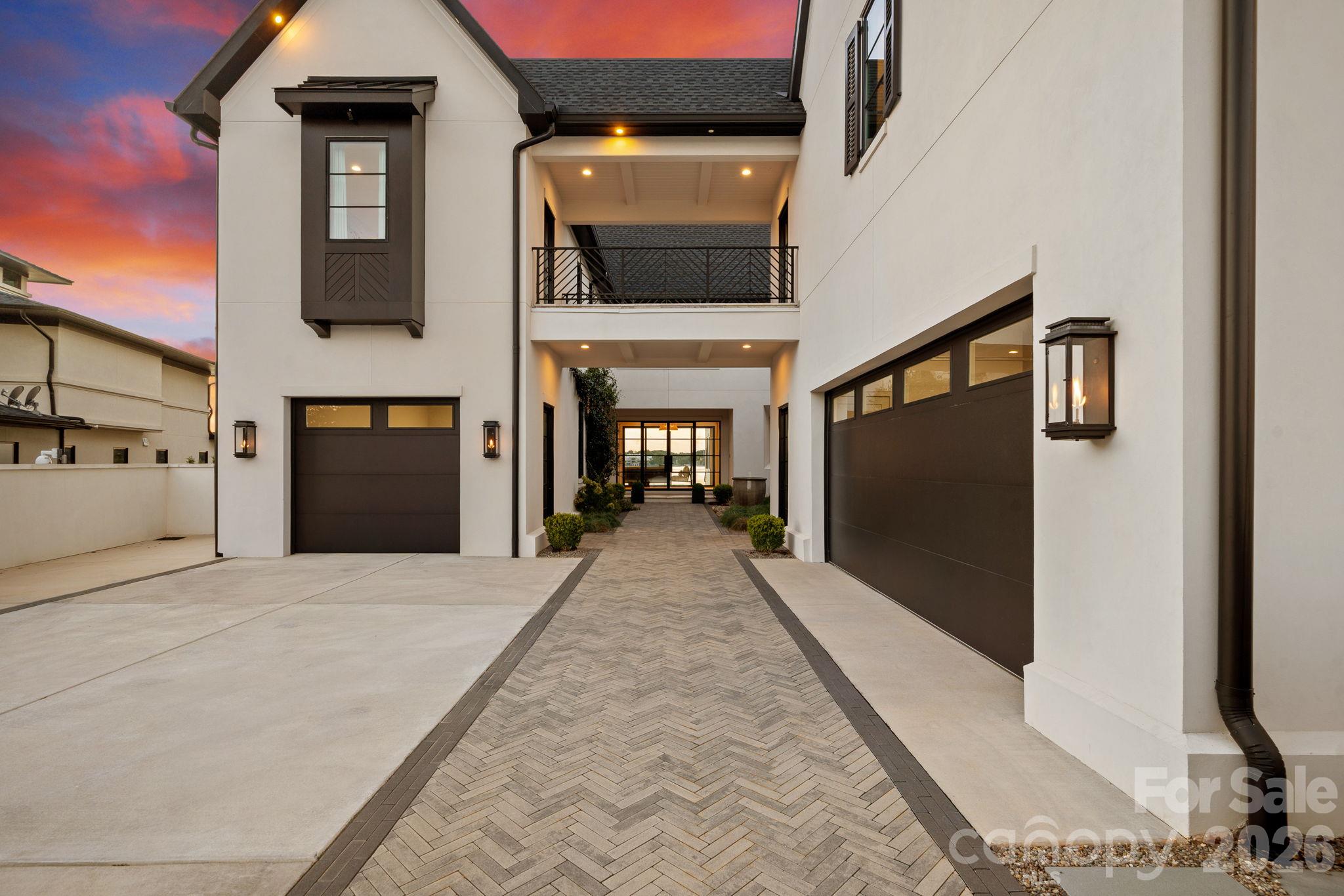 Split 3-Car Garage with Access to Serene Garden Courtyard - 17811 Largo Place, Cornelius