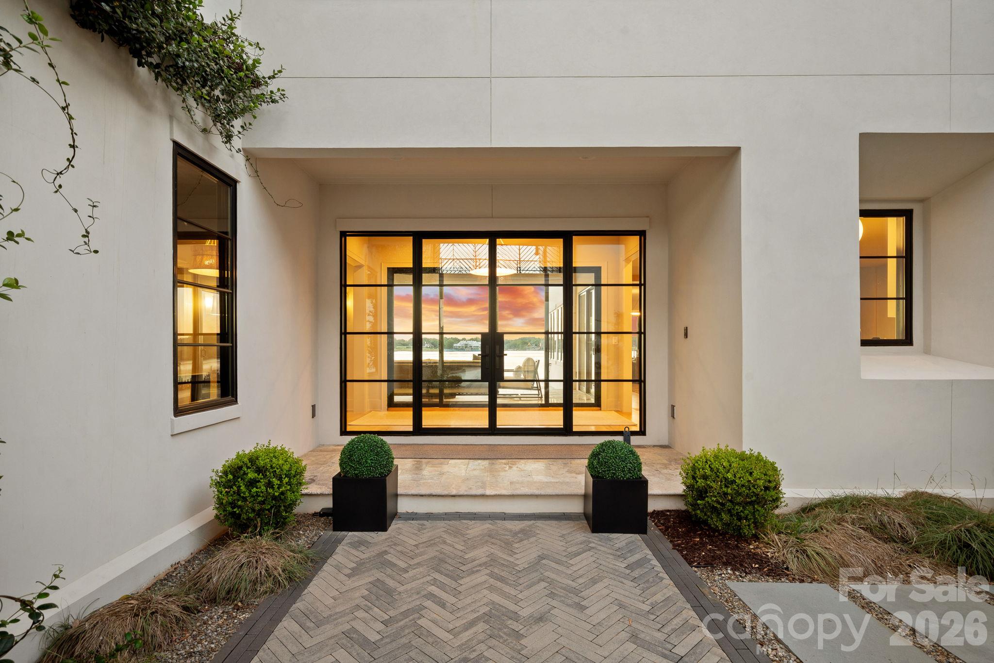 Grand Arrival with Stunning Glass Entry Doors - 17811 Largo Place, Cornelius