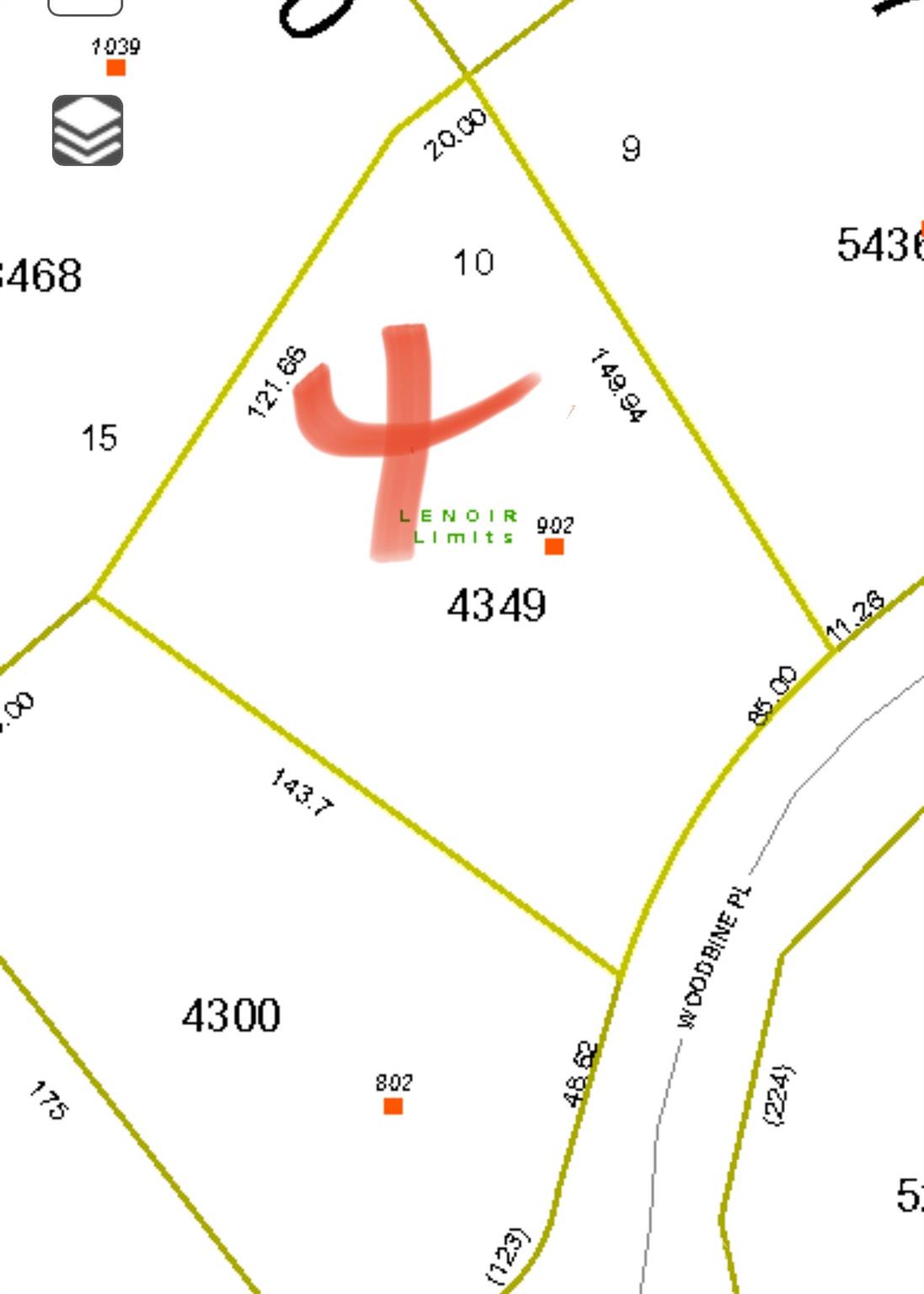 Lot at 902 Woodbine Place NE, Lenoir, photo 2 of 4